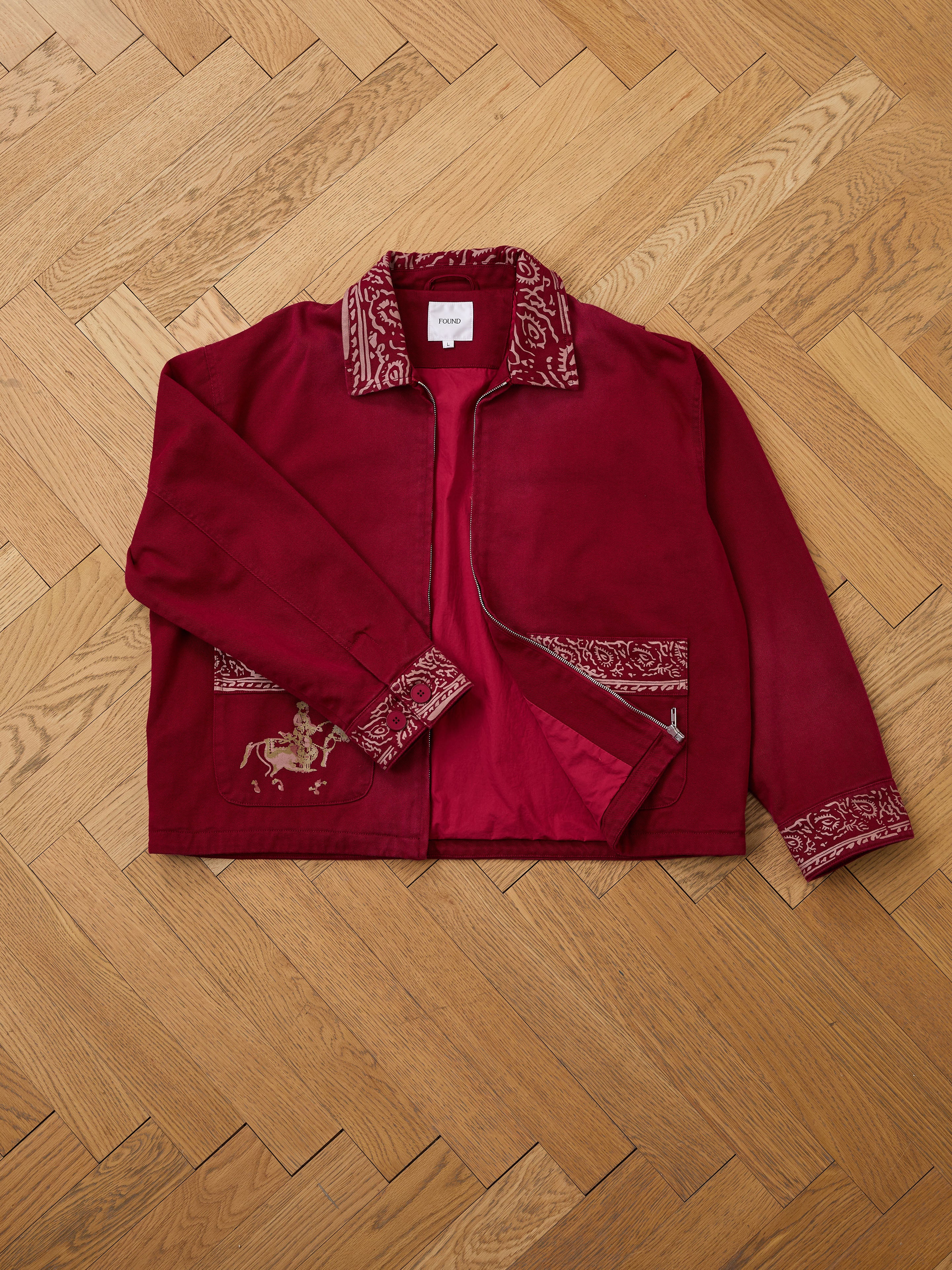 Abhala Printed Work Jacket - Image 10