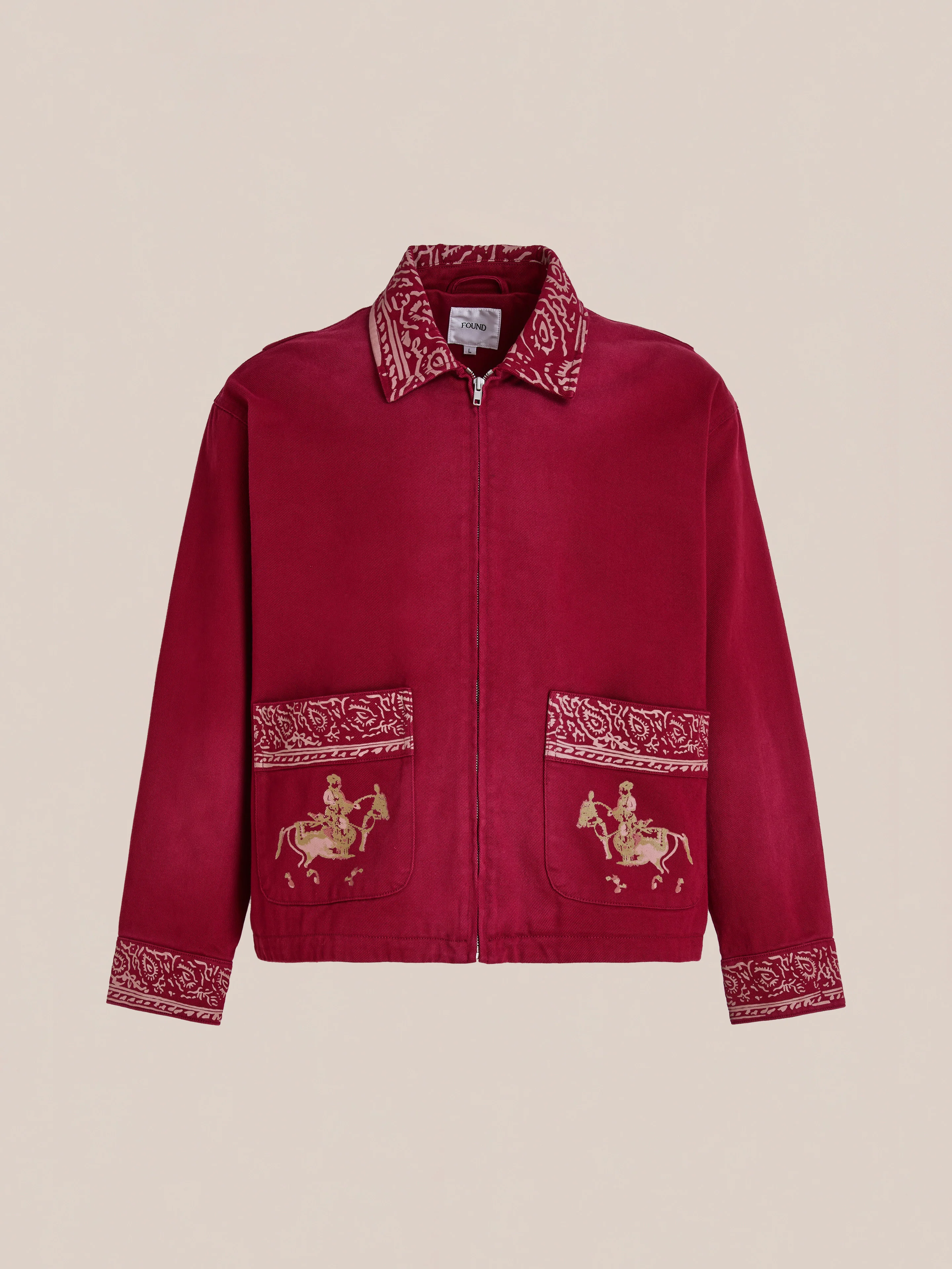 Abhala Printed Work Jacket - Image 5