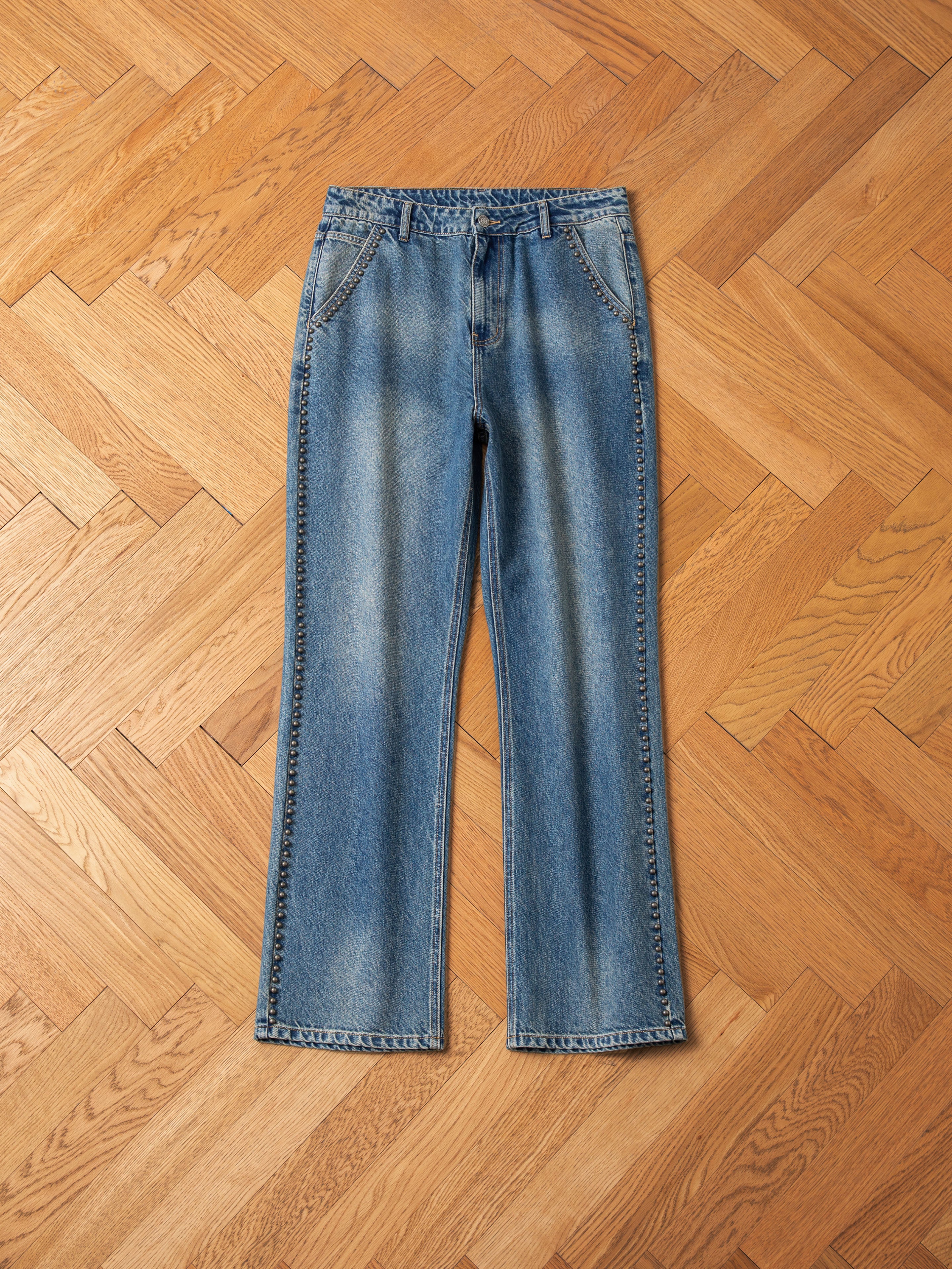 Azar Studded Jeans - Image 10