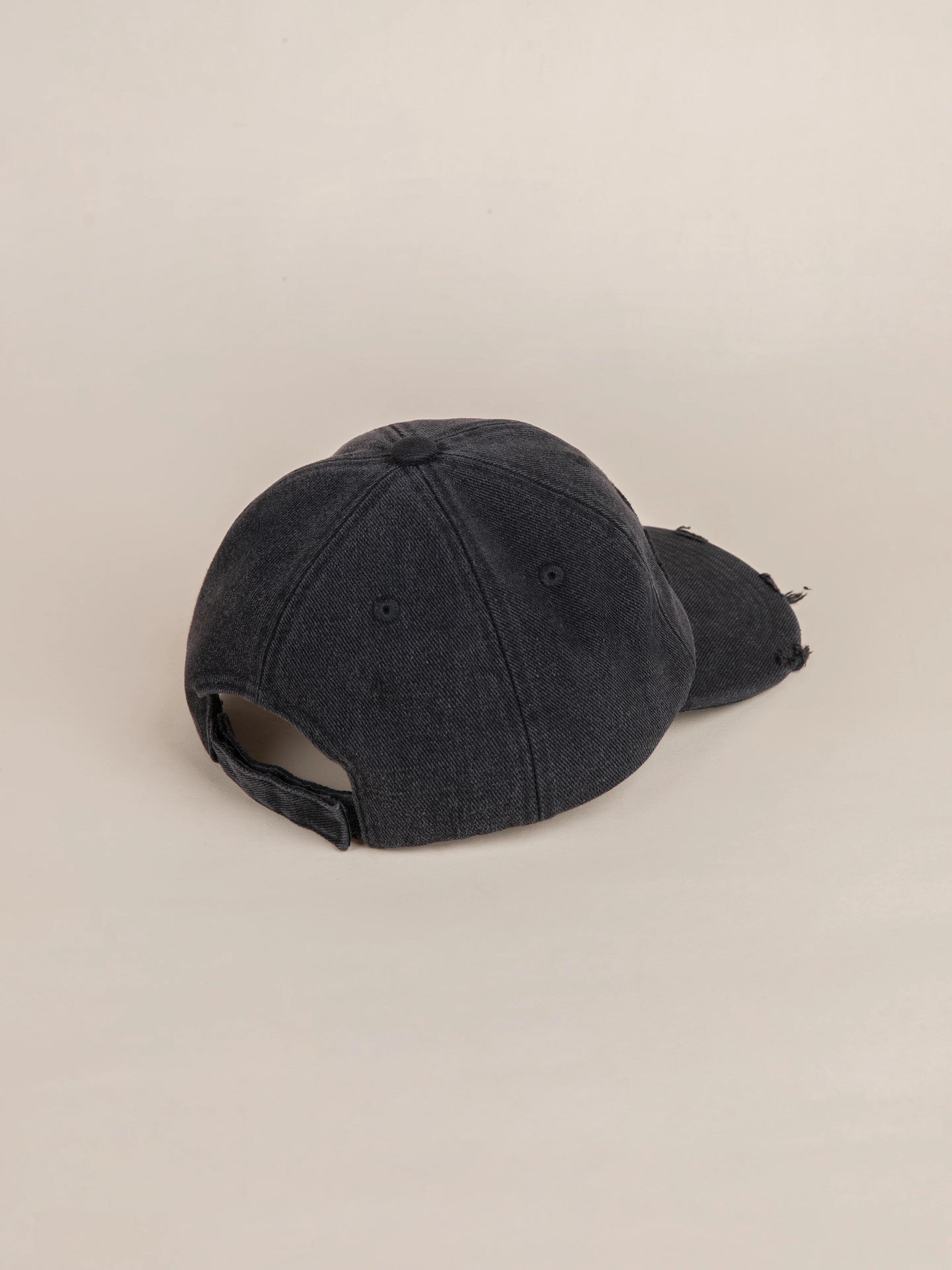 Black Felt Patch Cap - Image 5