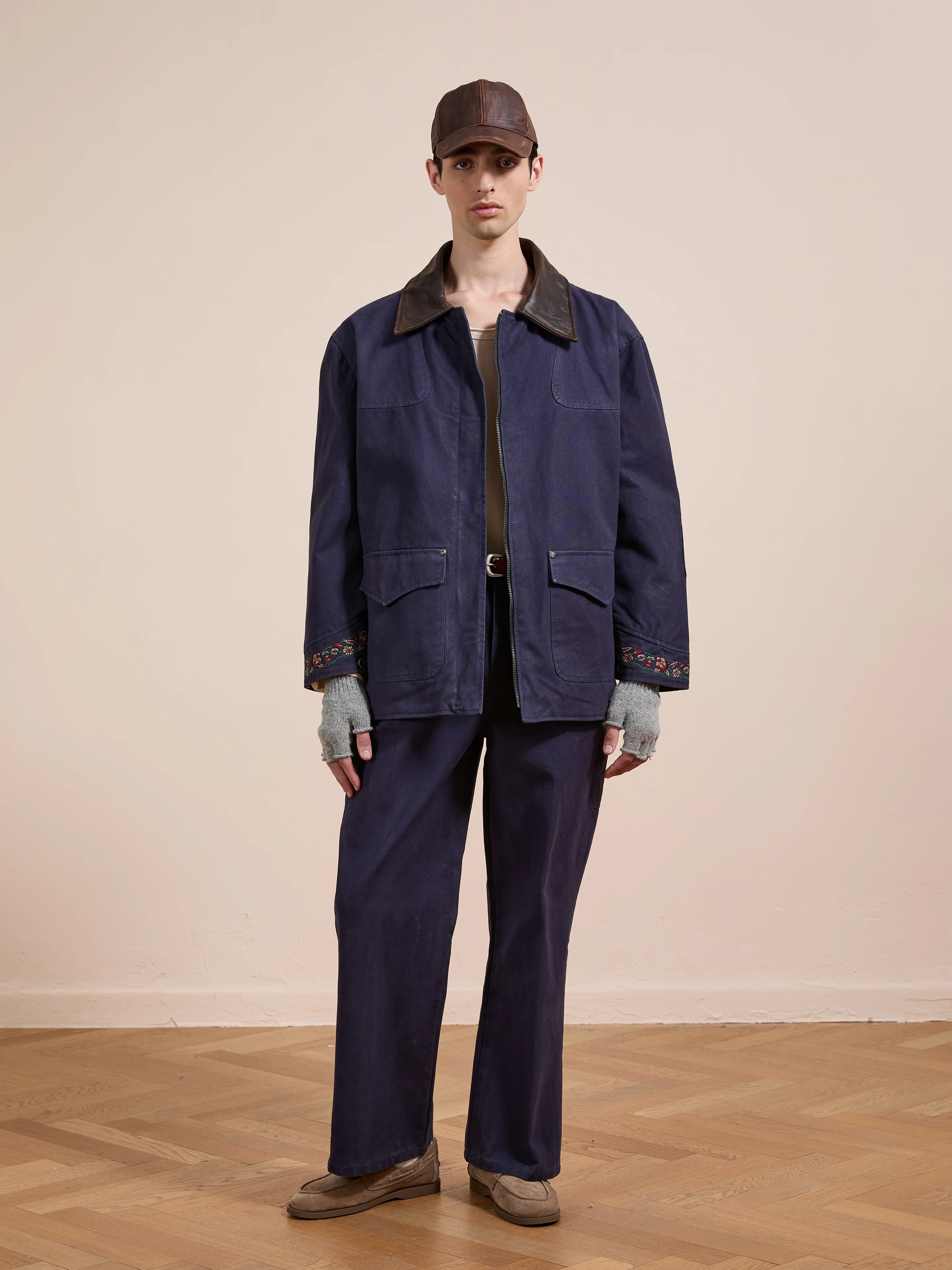 Canvas Distressed Barn Jacket - Image 5