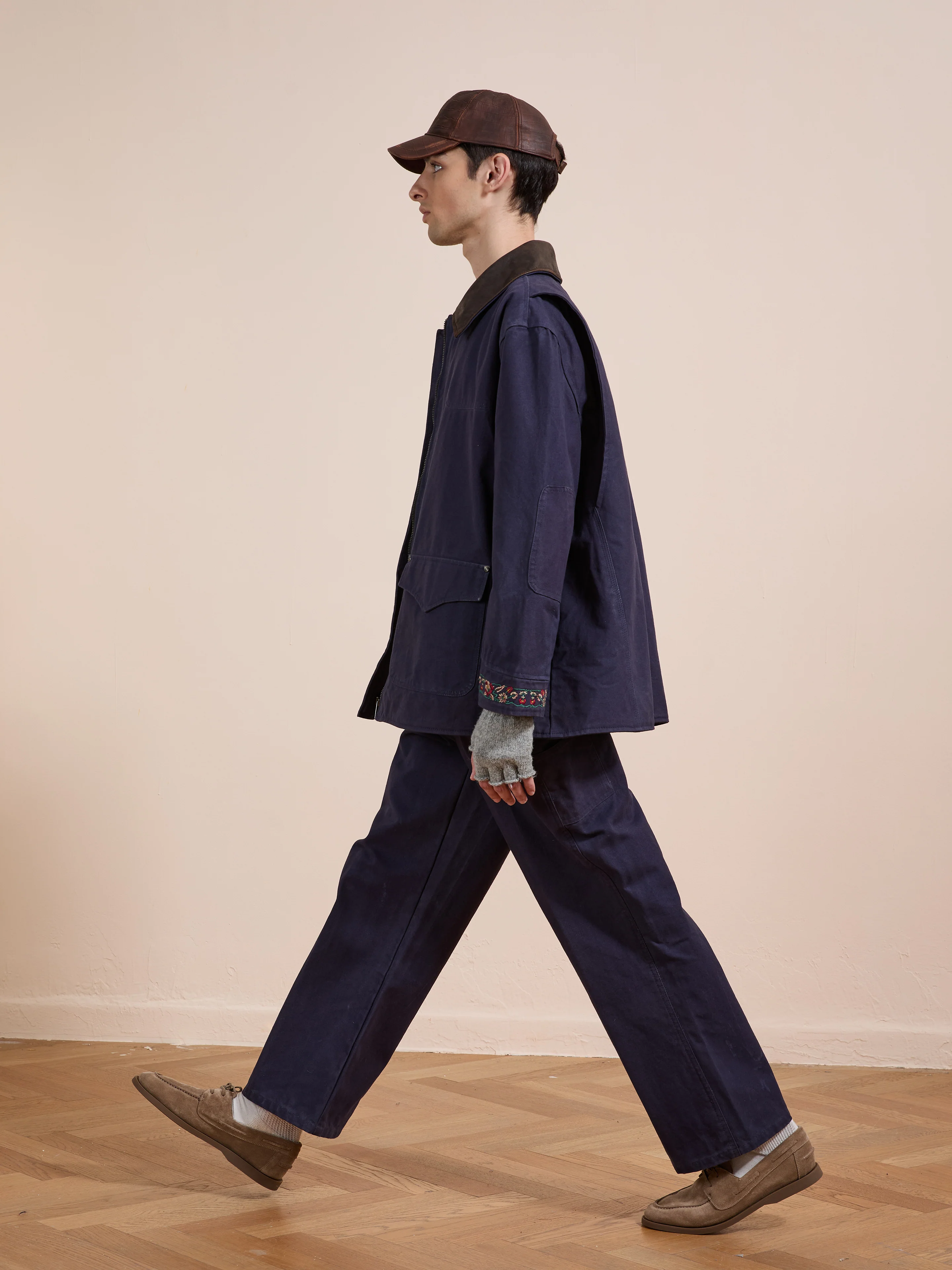 Canvas Distressed Barn Jacket - Image 9