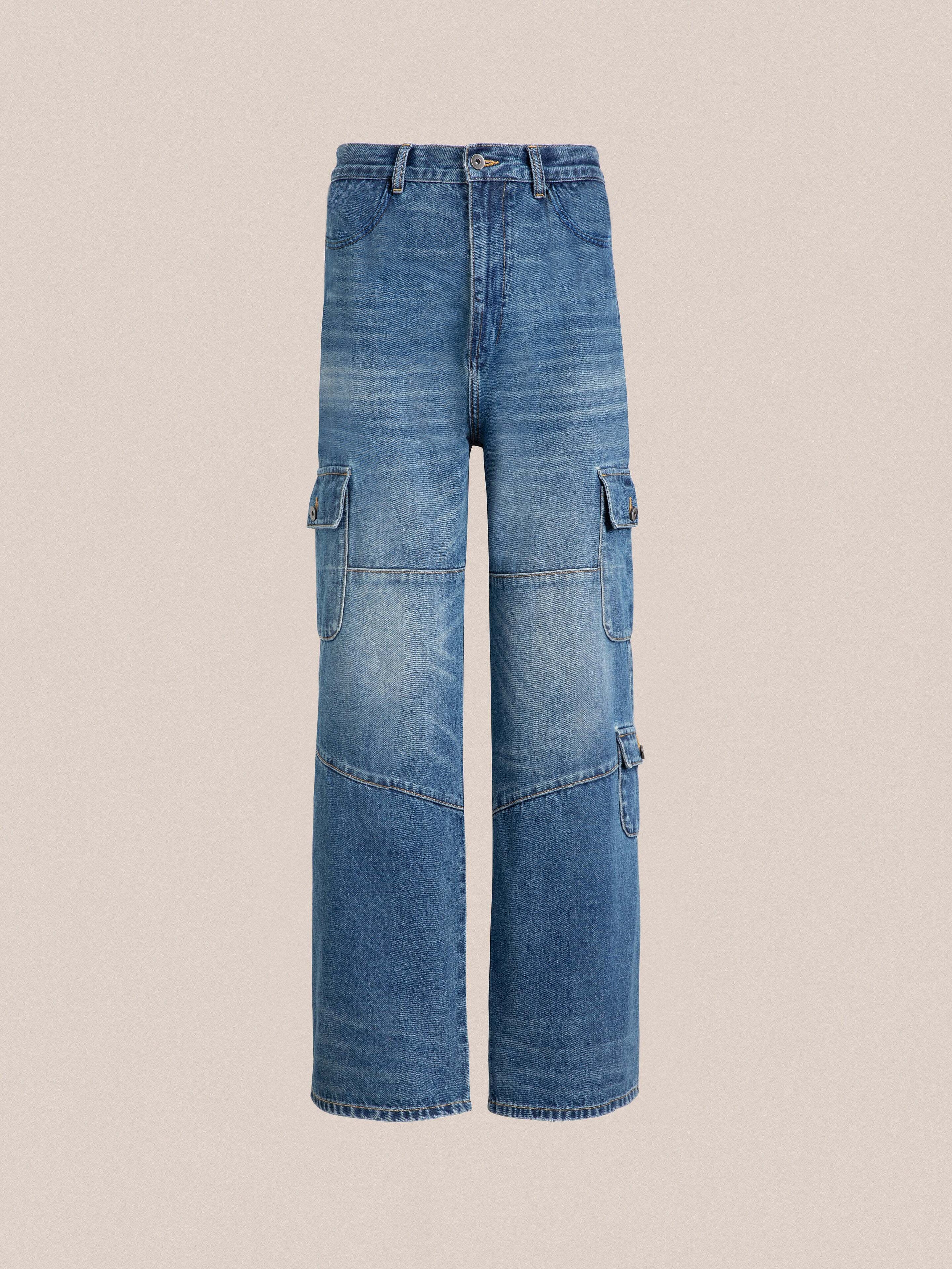 Siwa Cargo Paneled Jeans - Image 4