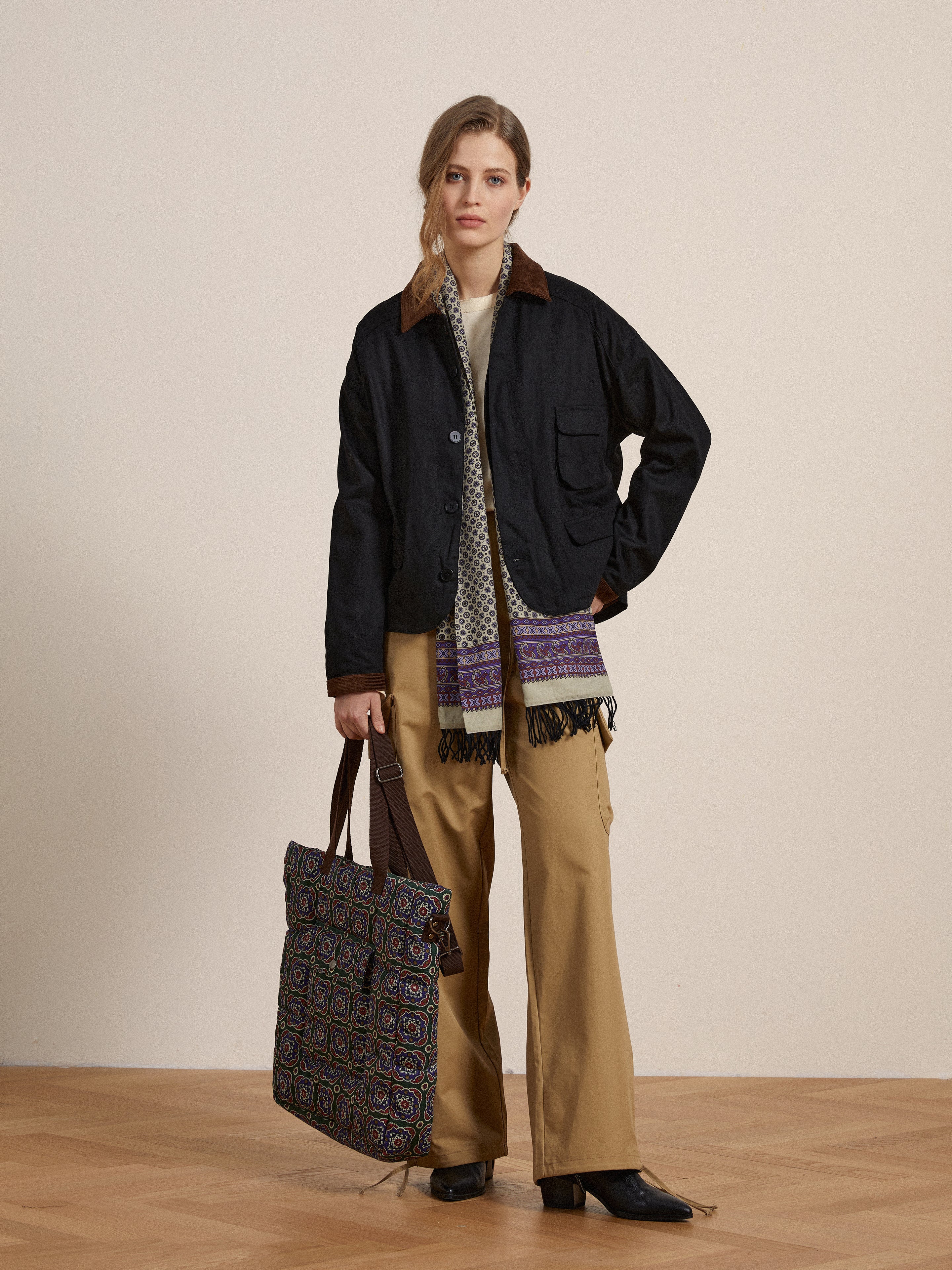 Twill Cargo Drawstring Pants - Image 10