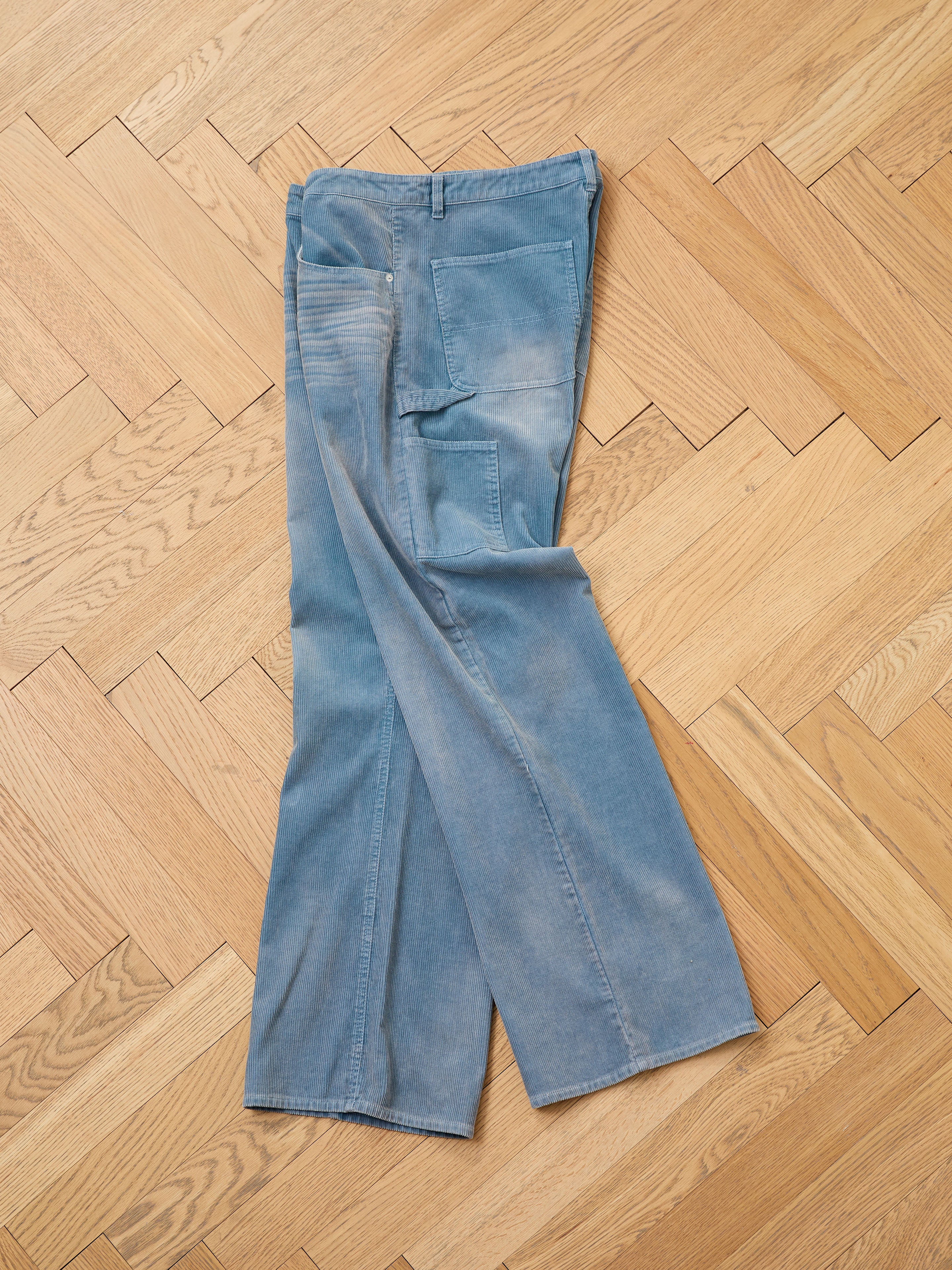 Corduroy Flare Work Pants - Image 11