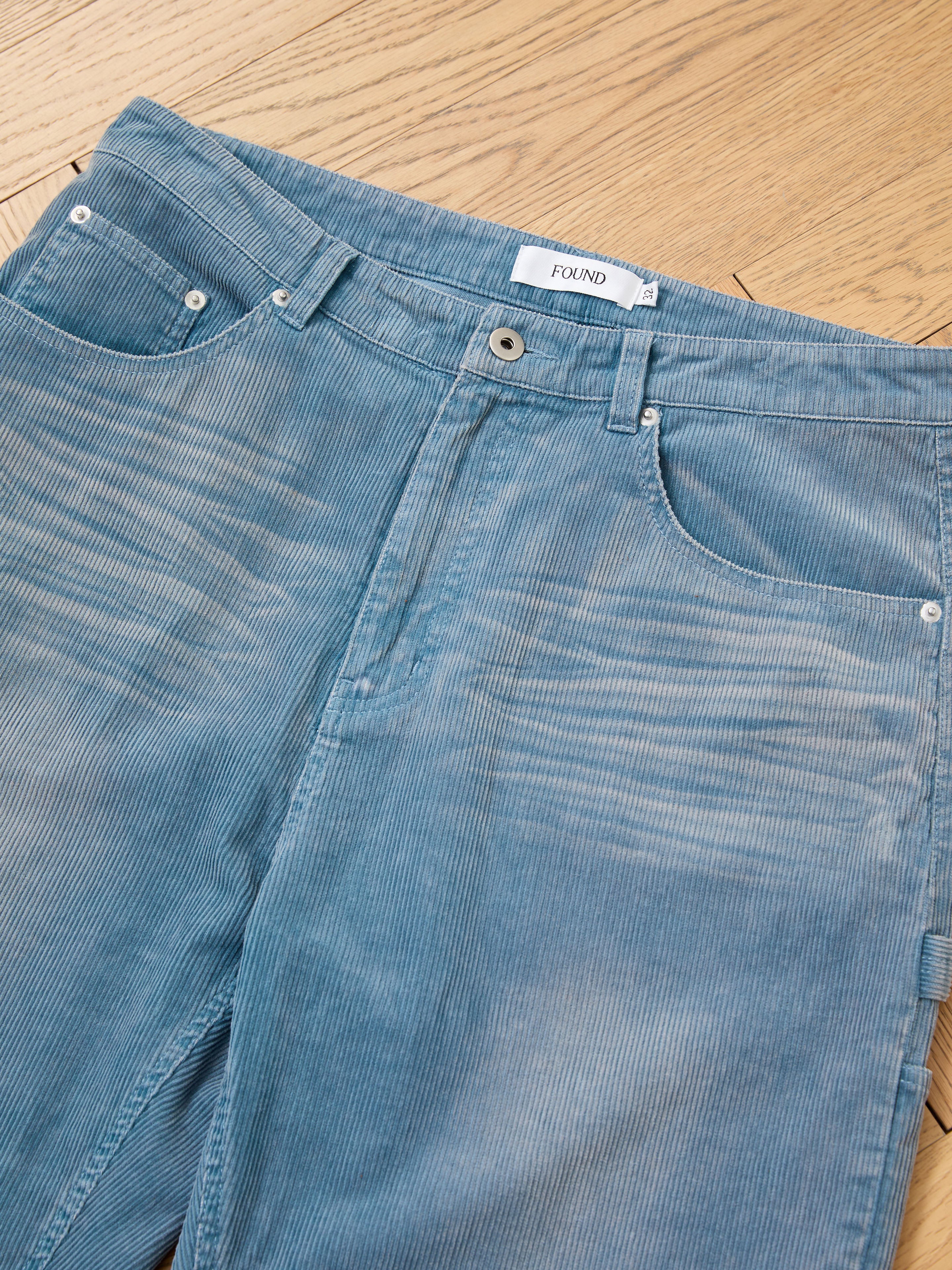 Corduroy Flare Work Pants - Image 4