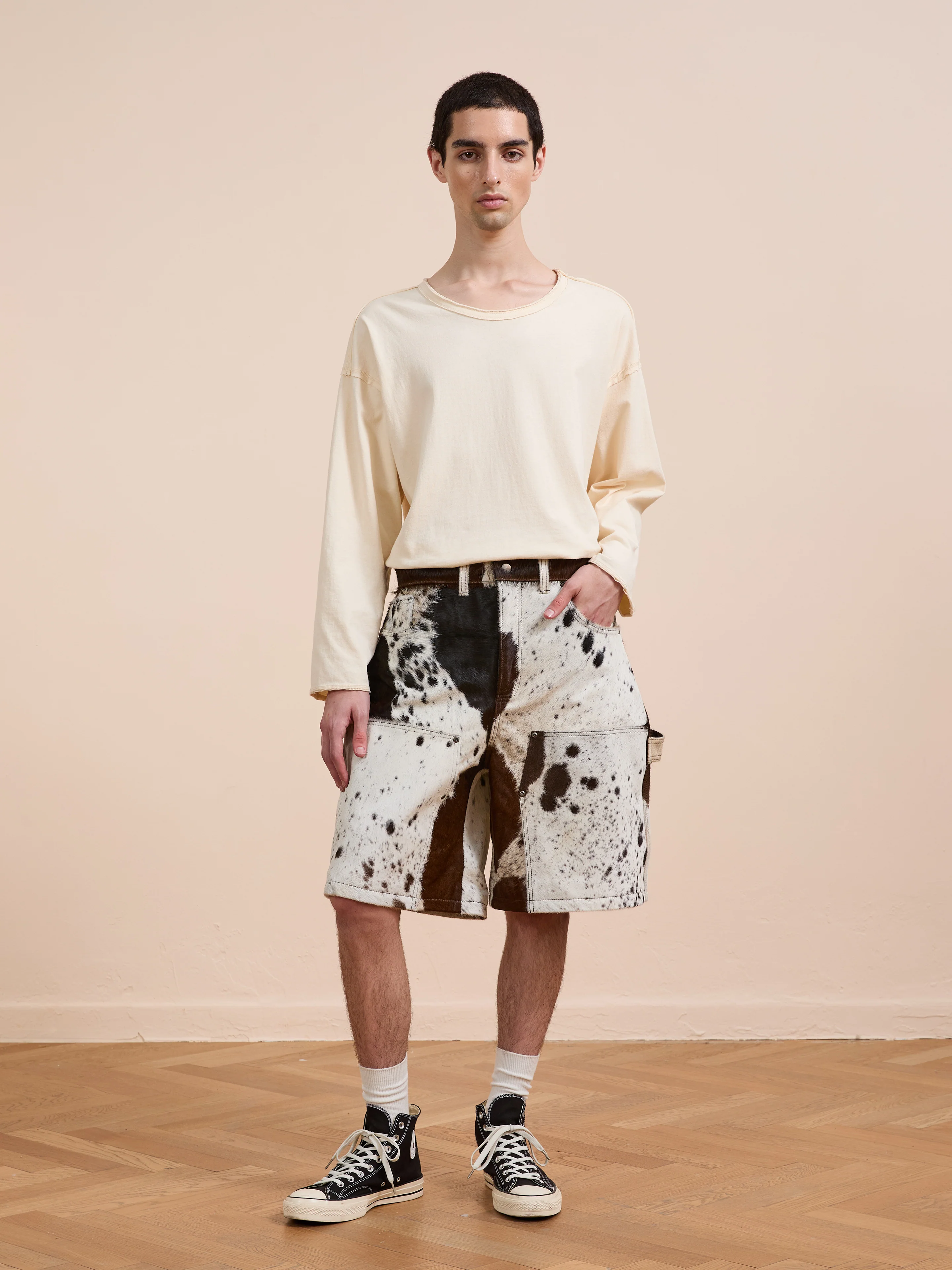 Cowhide Prairie Carpenter Shorts - Image 12