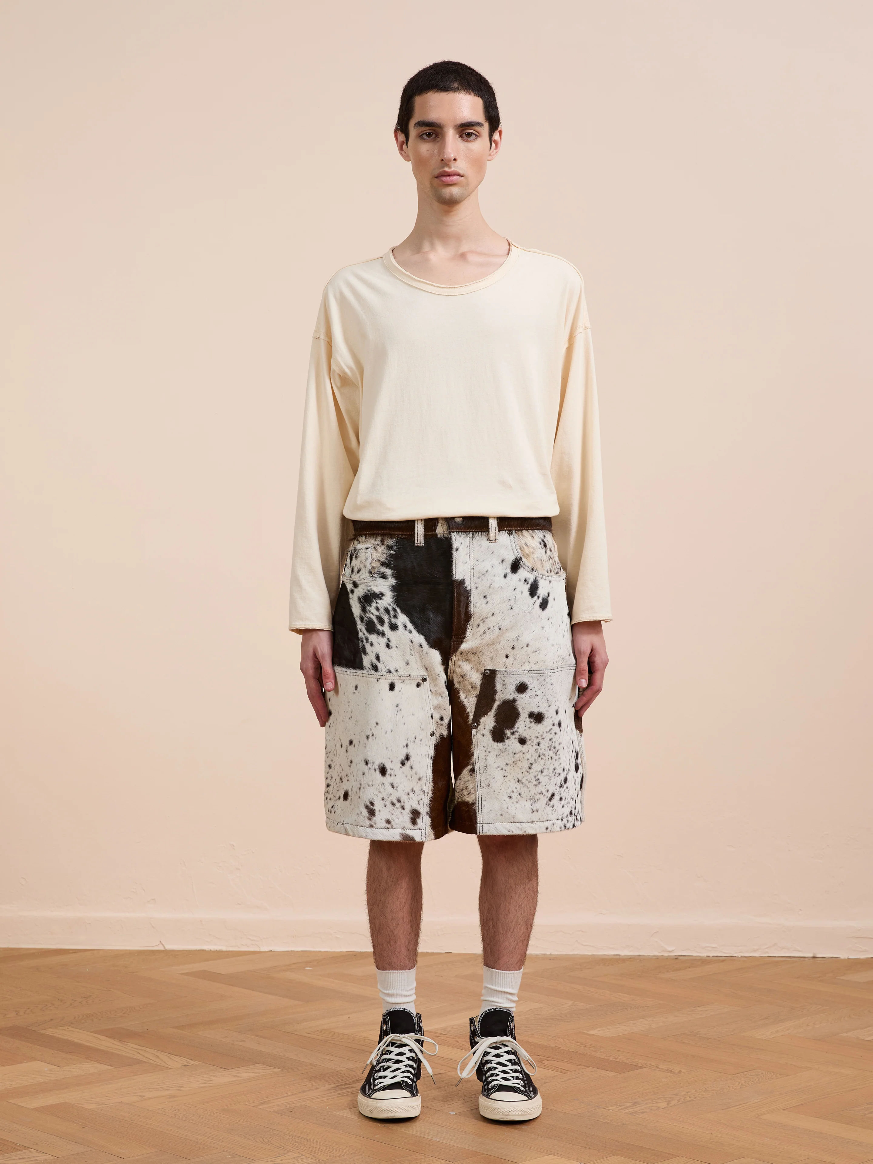 Cowhide Prairie Carpenter Shorts - Image 5