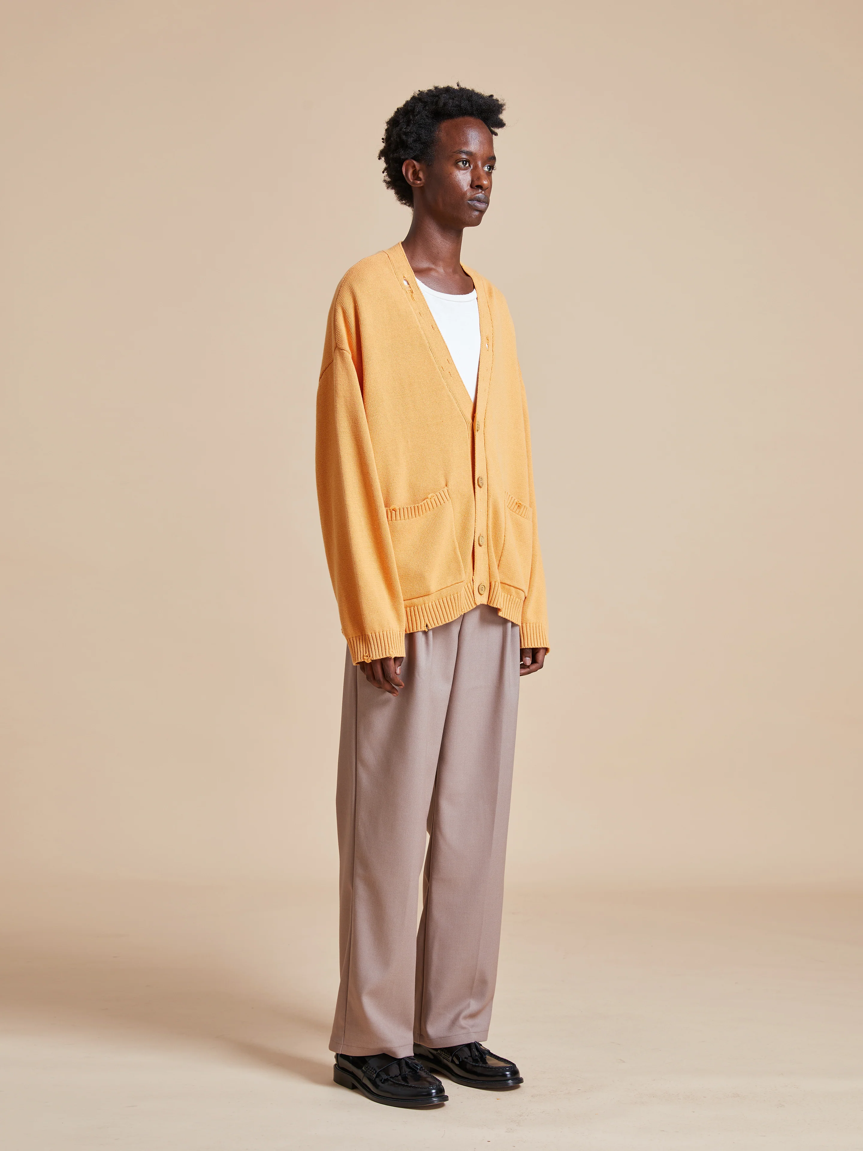 Cadmium Distressed Cardigan - Image 13