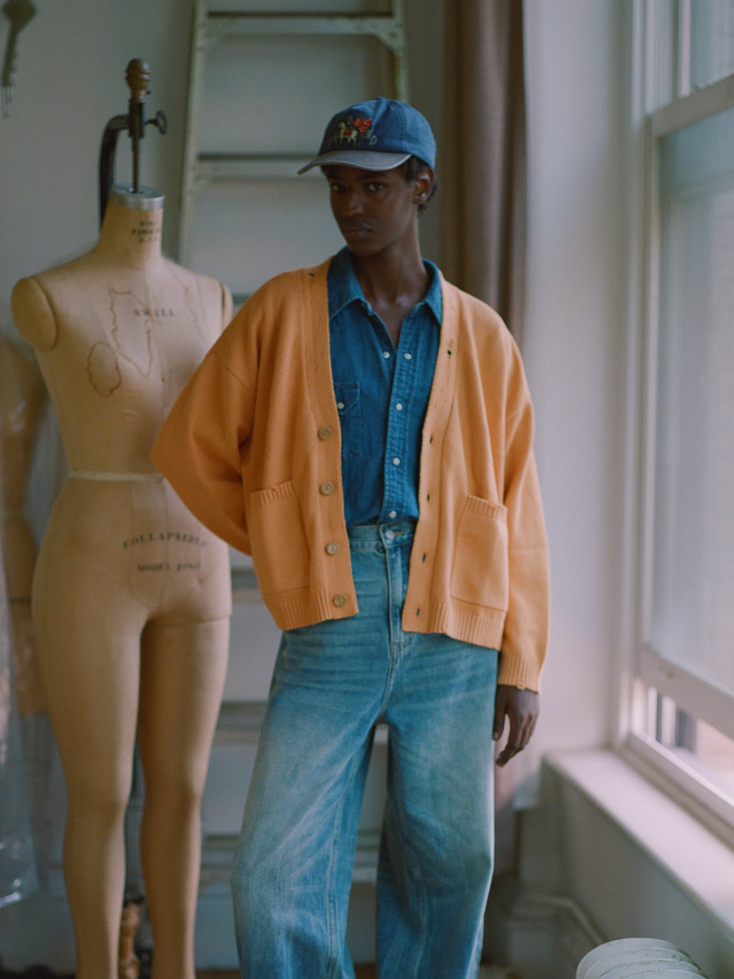 Cadmium Distressed Cardigan - Image 8