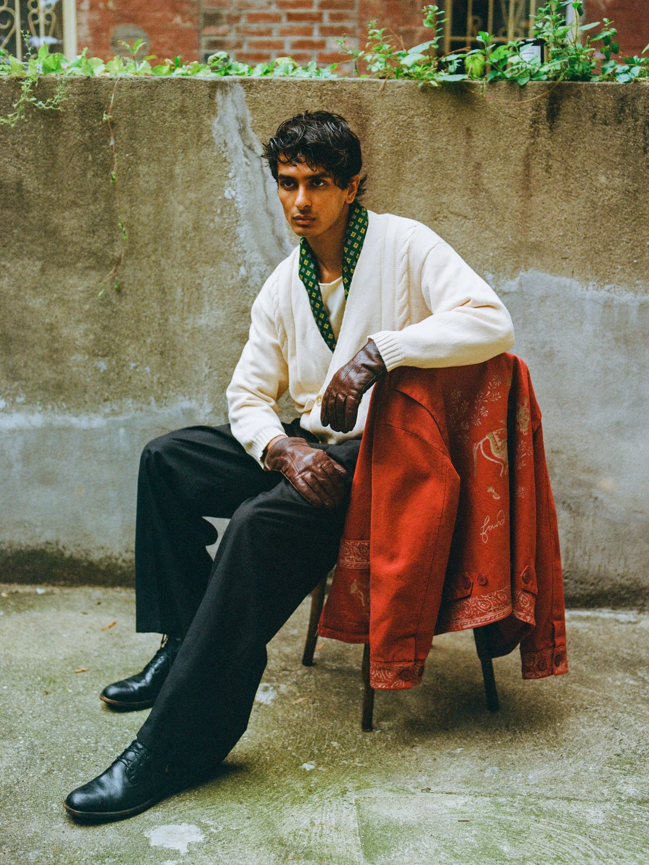 Double Breasted Knit Cardigan - Image 10