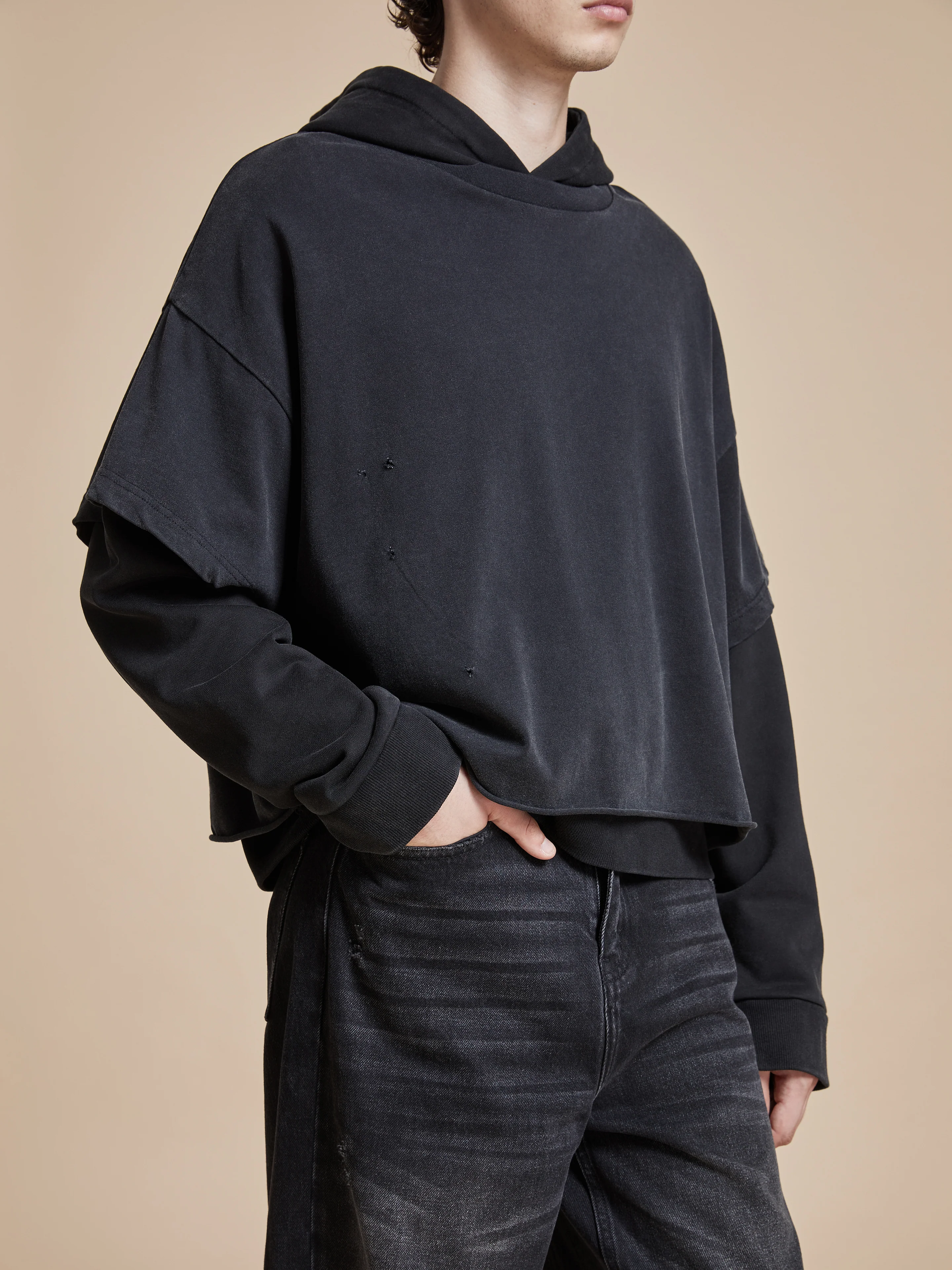 Double Layer Hoodie - Image 3