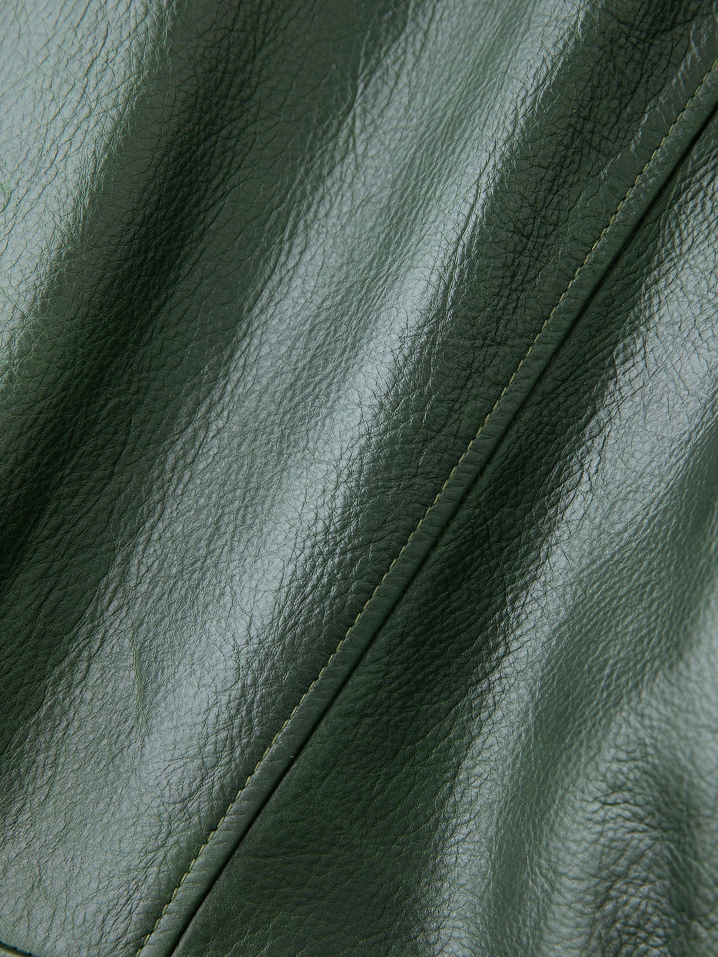 Emerald Leather Jacket - Image 16