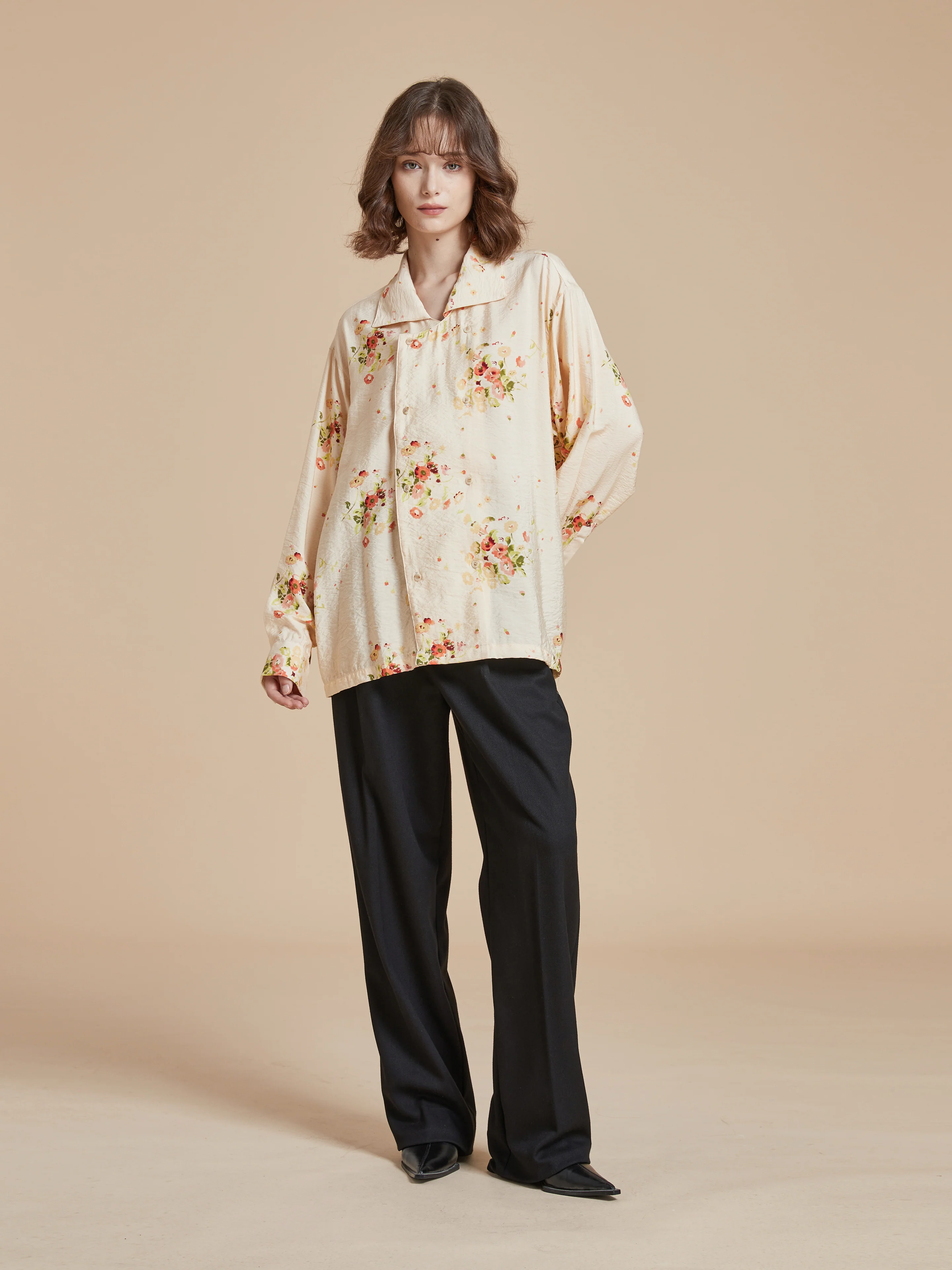 Kanhati Garden Long Sleeve Camp Shirt - Image 10