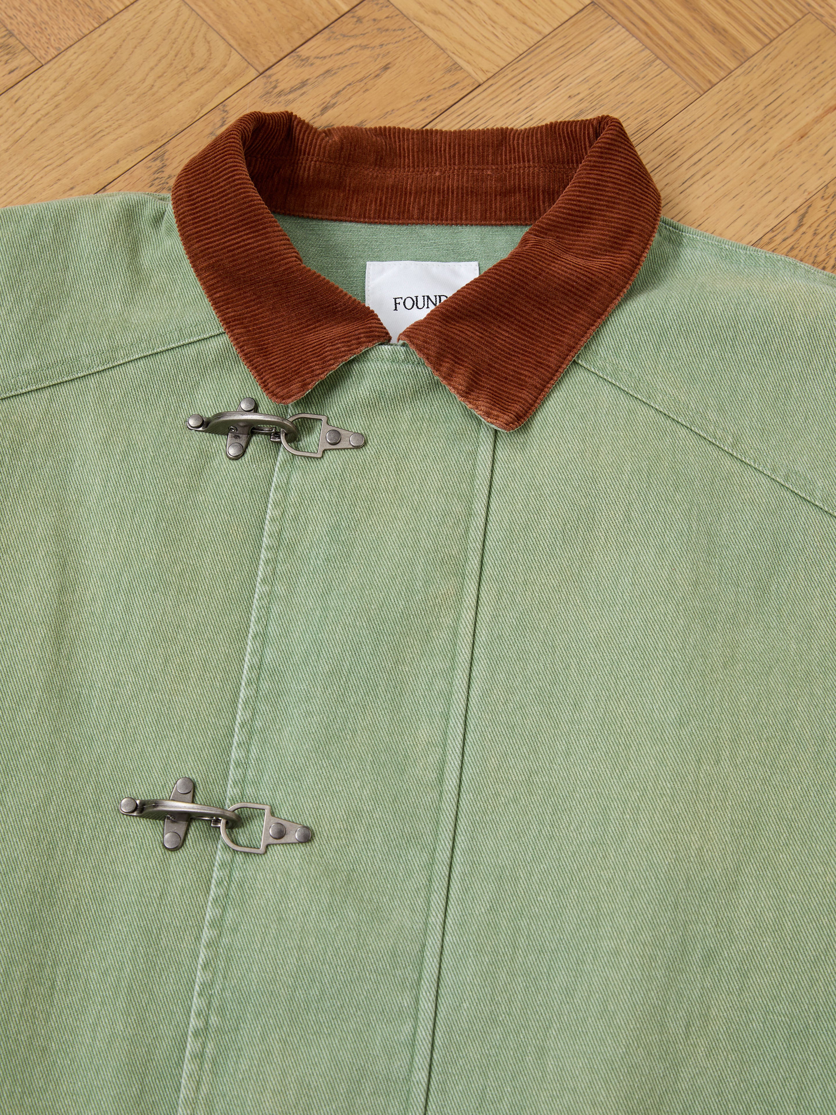 Washed Fireman Clasp Workshop Jacket - Image 8