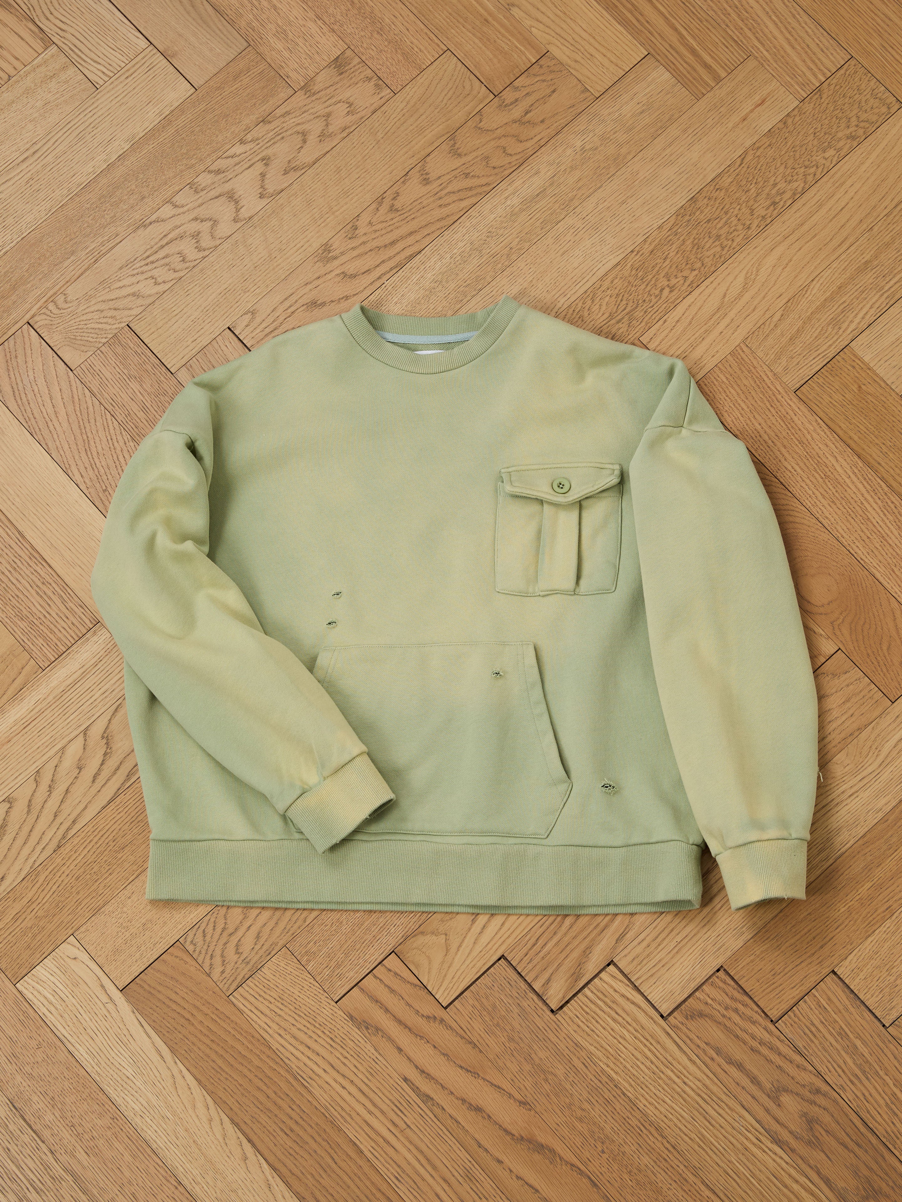 Faded Pocket Crewneck - Image 10