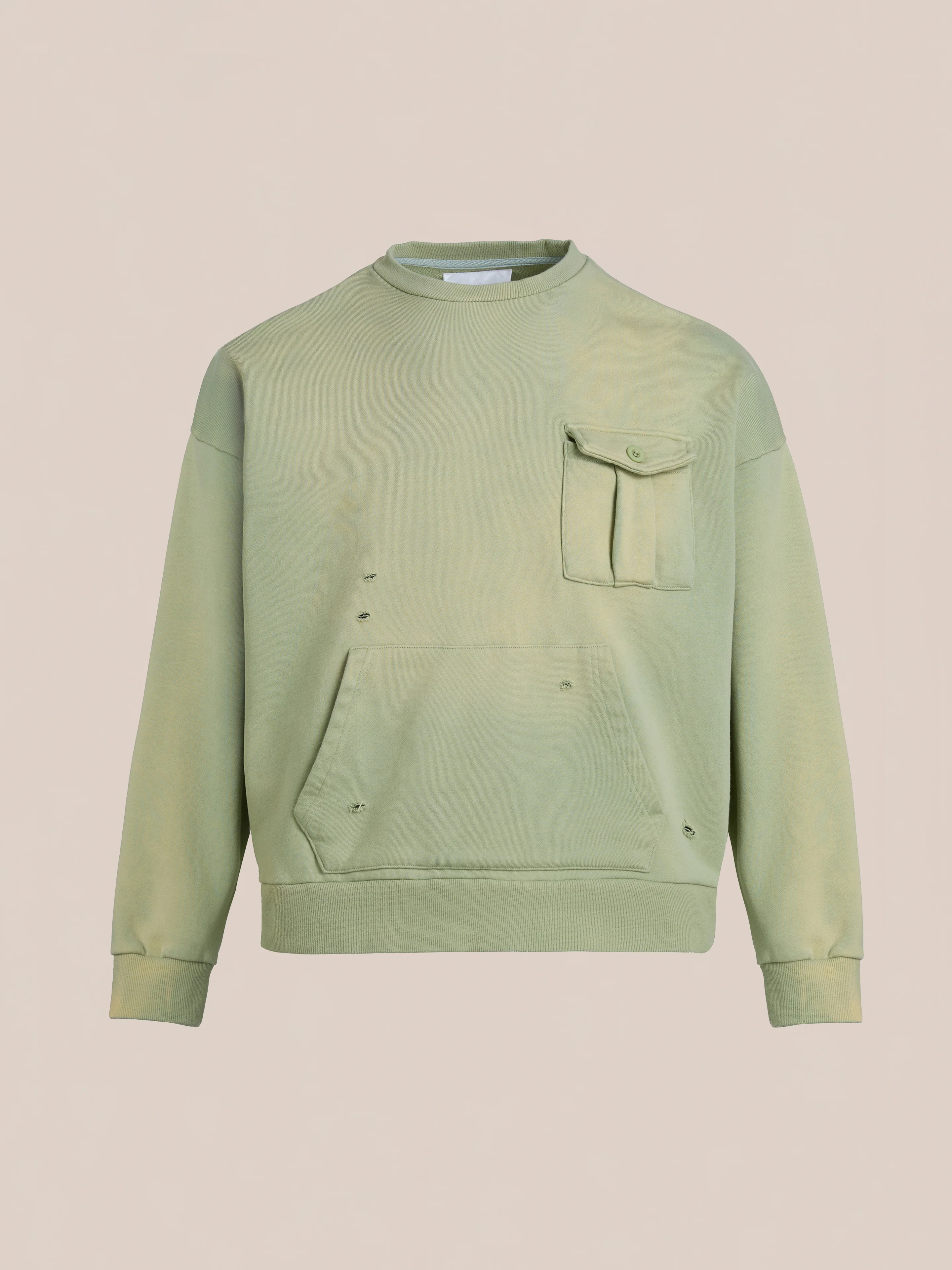 Faded Pocket Crewneck - Image 5