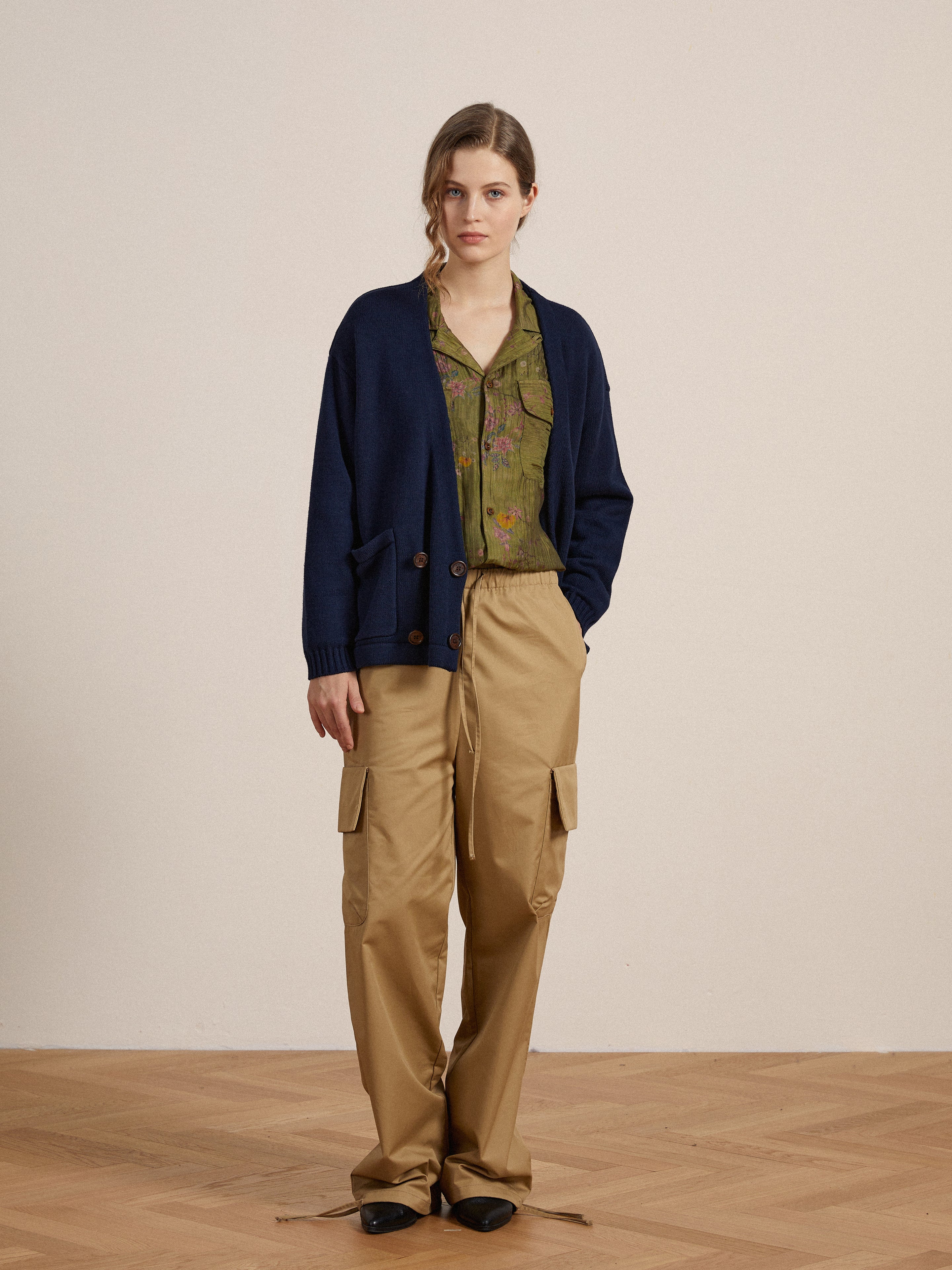 Floral Moss LS Camp Shirt - Image 11