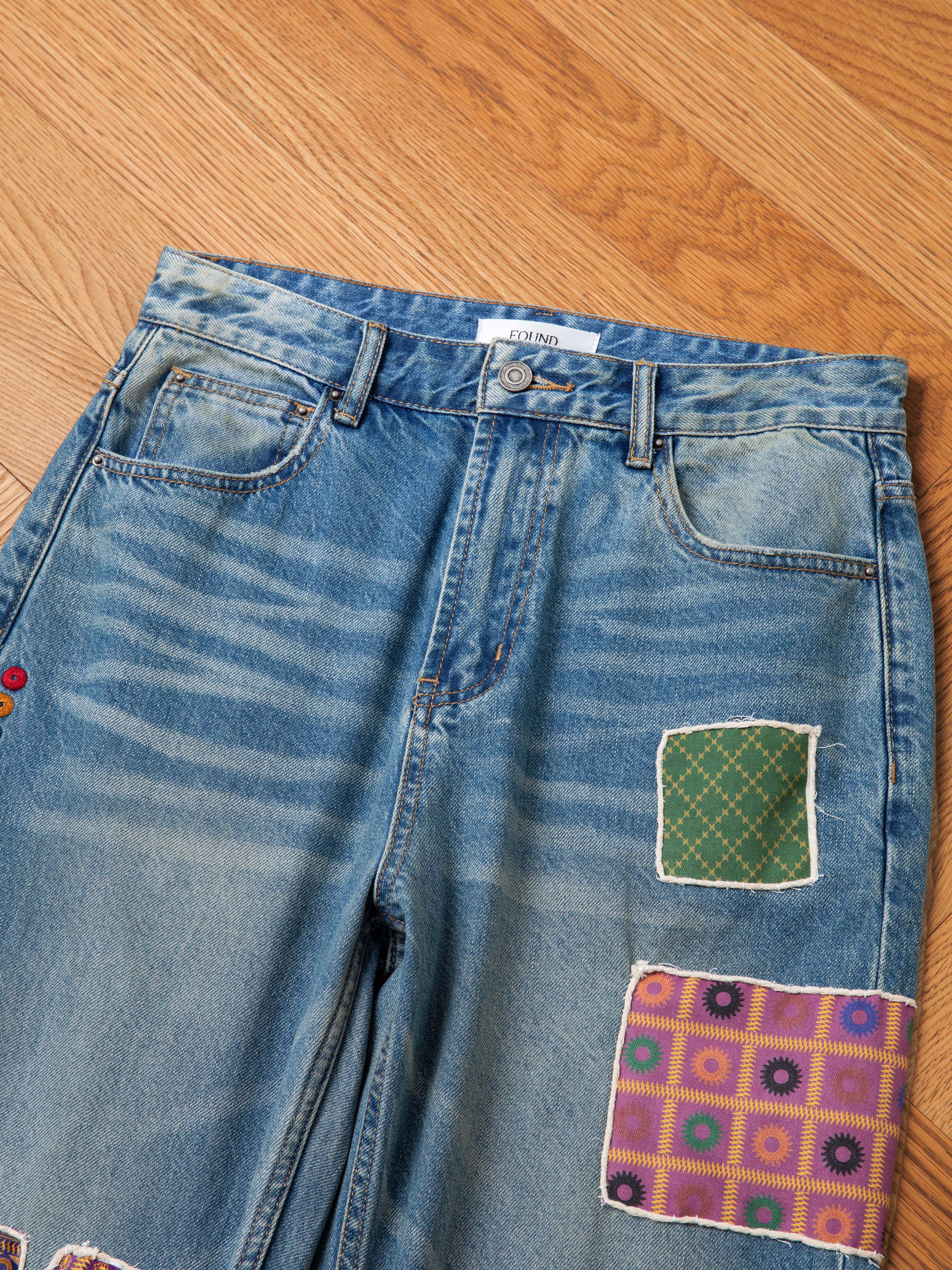 Kantha Patchwork Jeans - Image 10