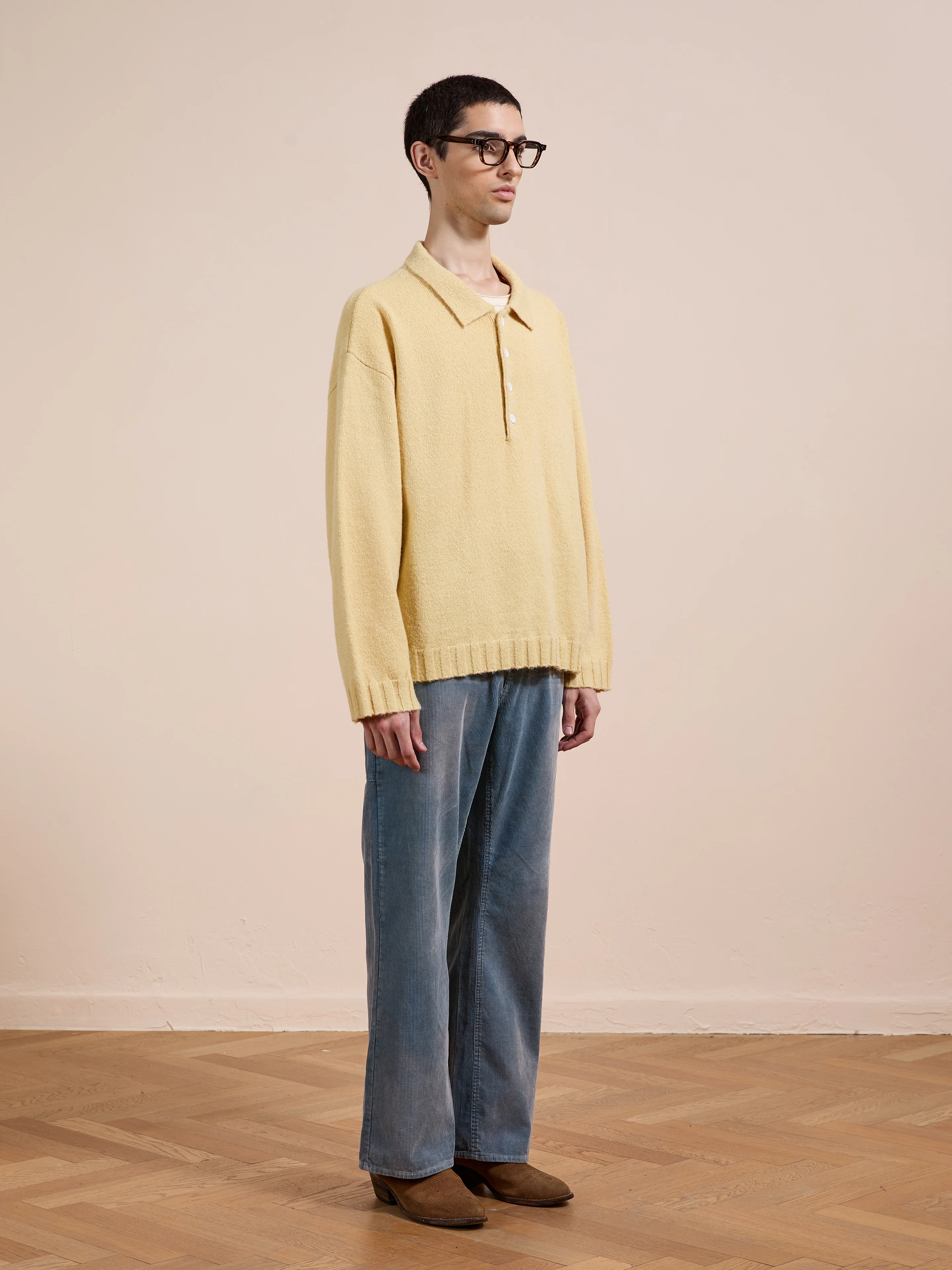 Knit LS Polo Sweater - Image 13