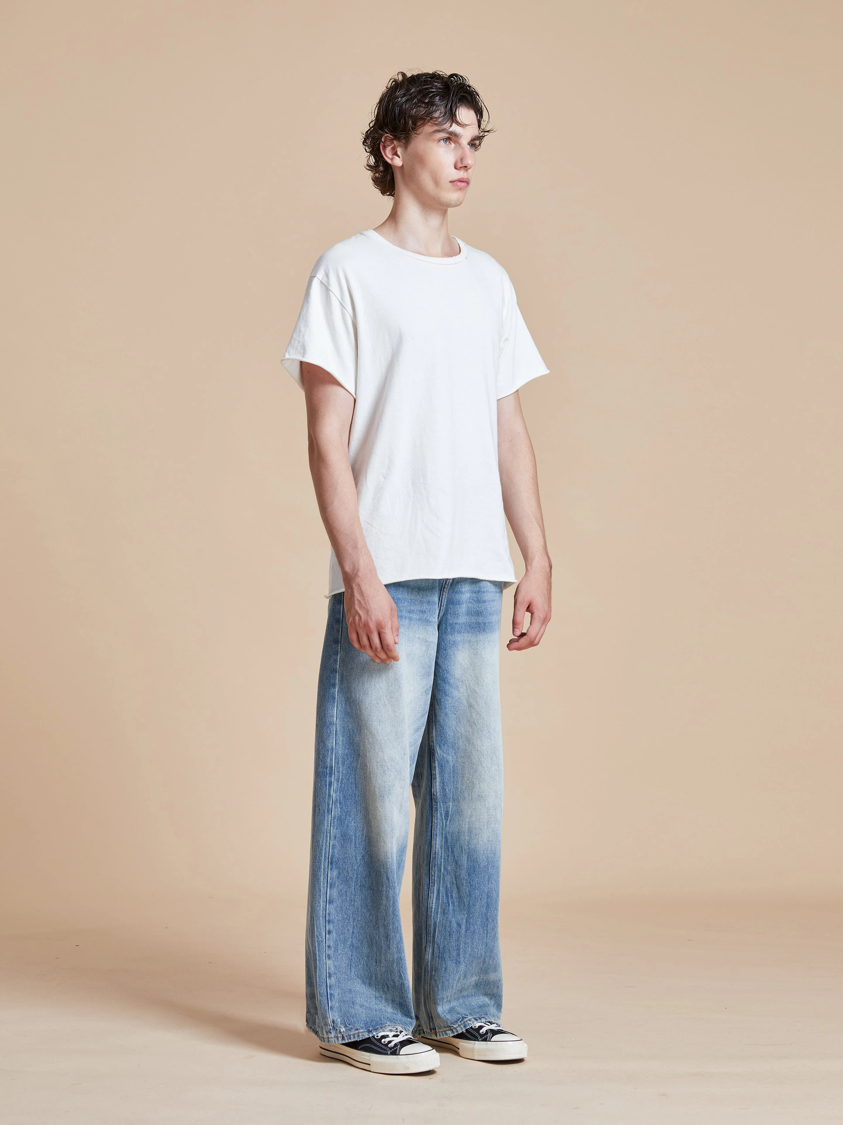Lacy Baggy Jeans - Image 12