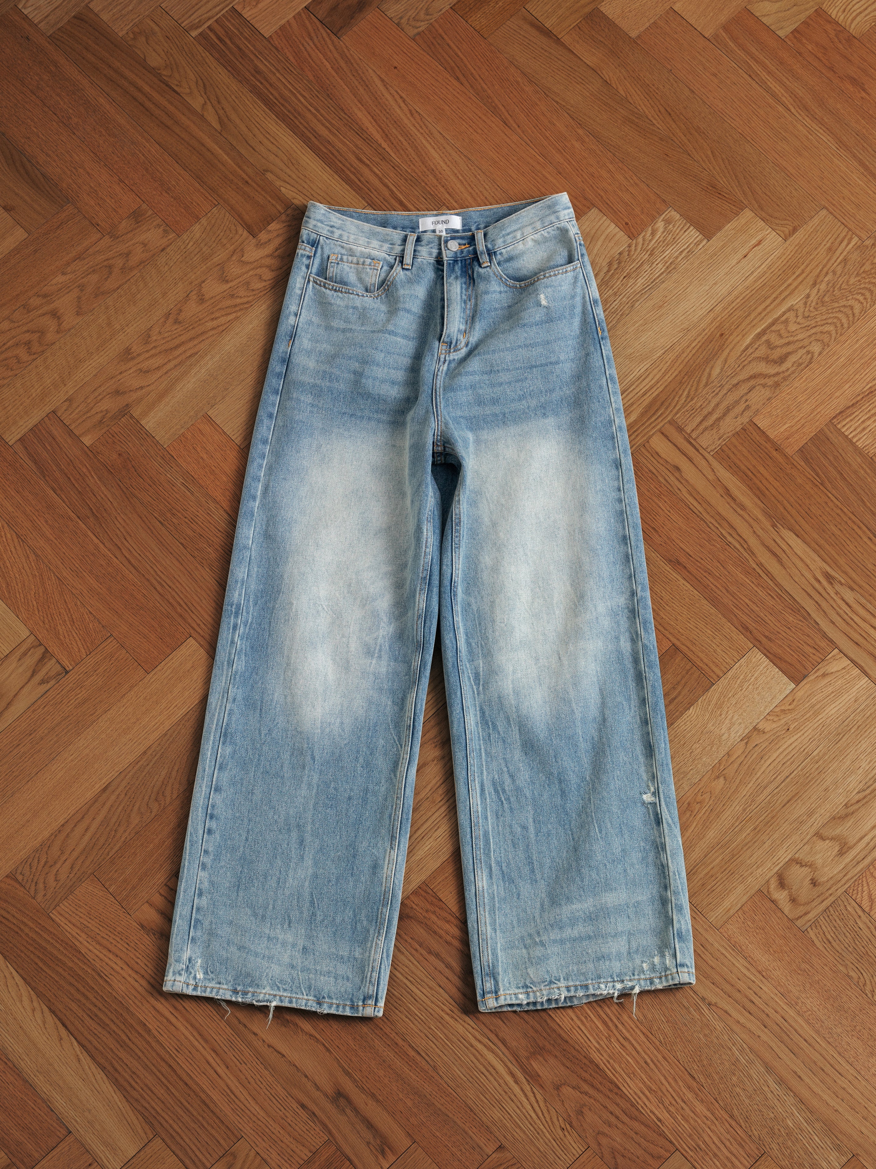 Lacy Baggy Jeans - Image 13