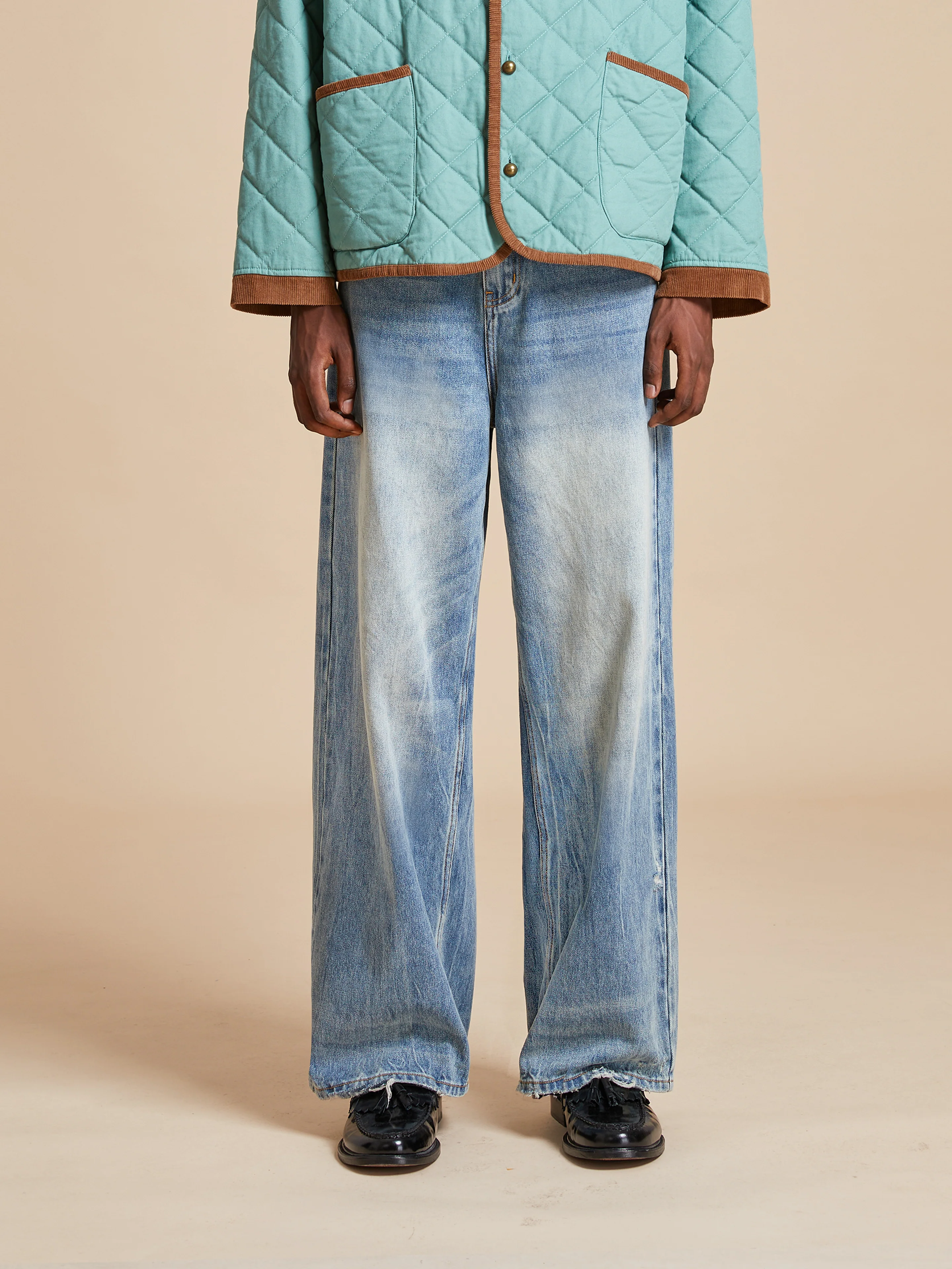 Lacy Baggy Jeans - Image 9