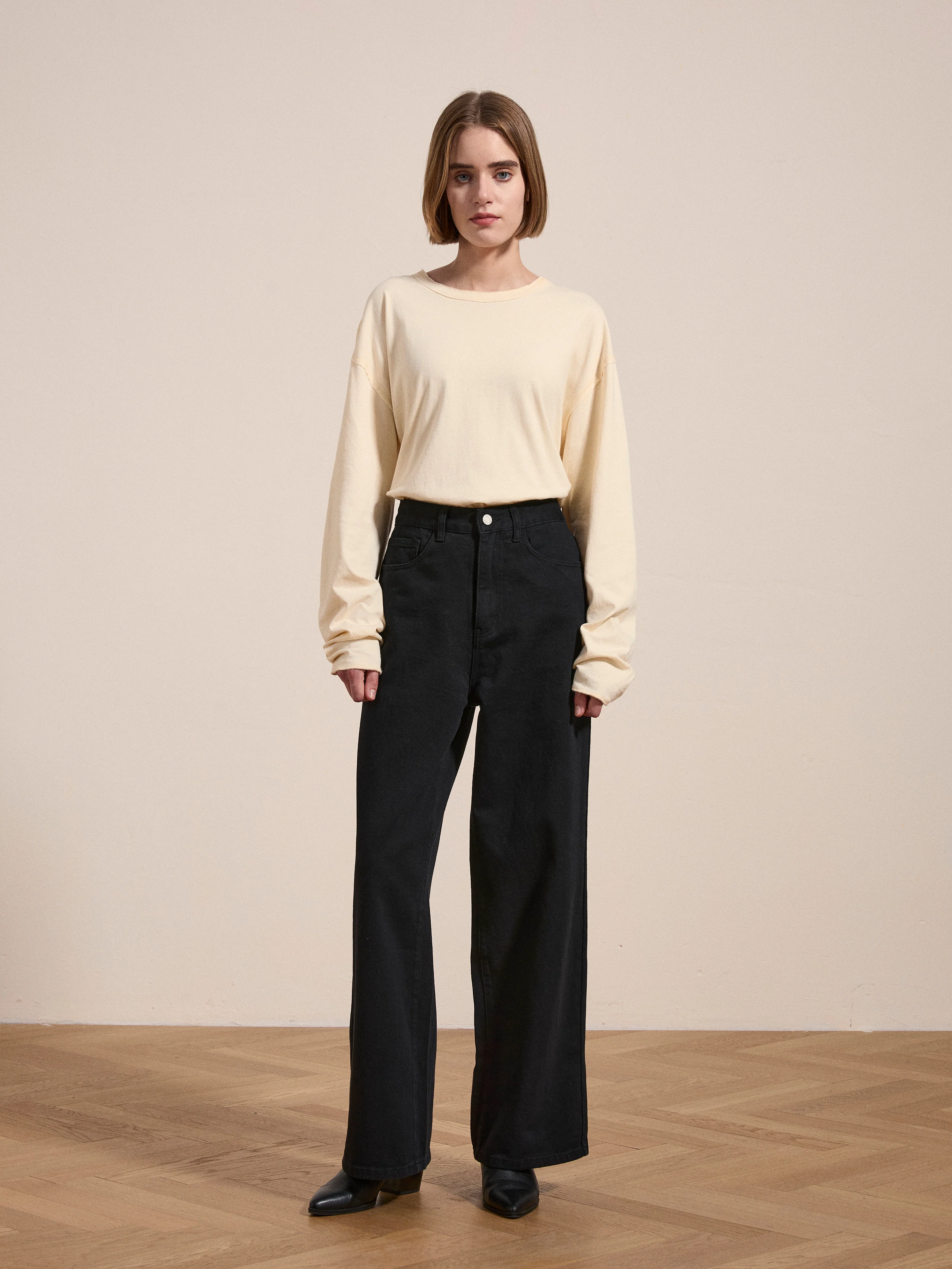 Lacy Baggy Jeans - Image 4