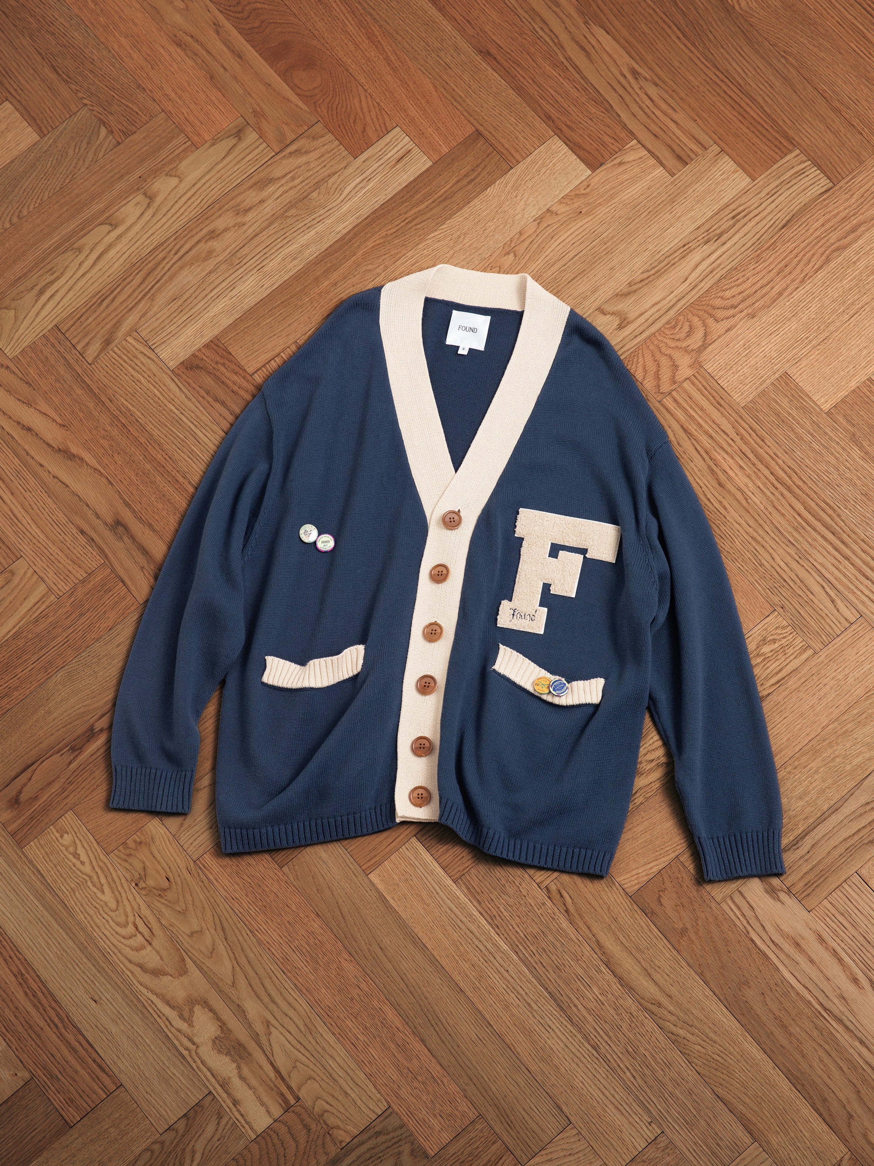 Laleh Varsity Contrast Cardigan - Image 7