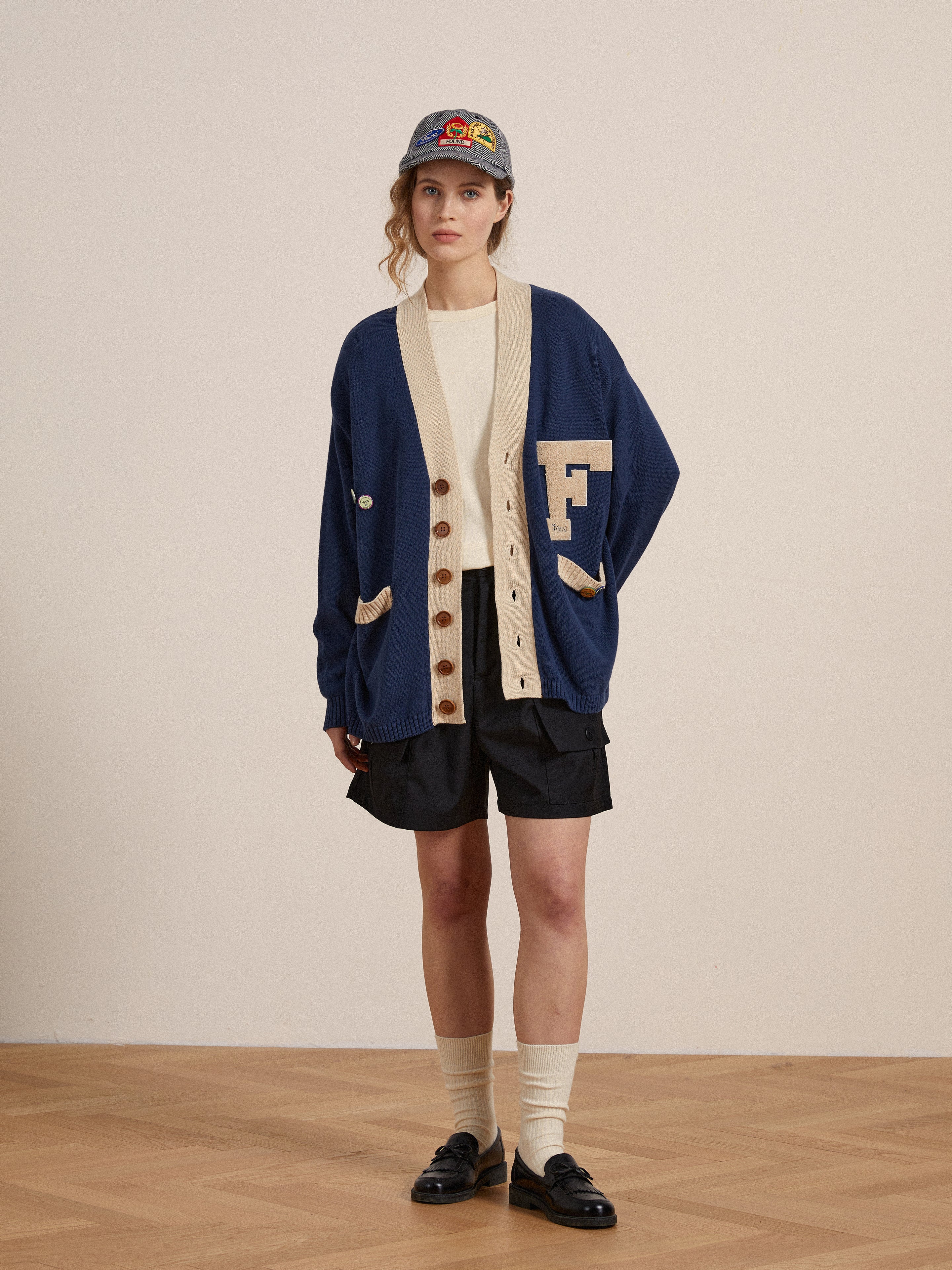 Laleh Varsity Contrast Cardigan - Image 9