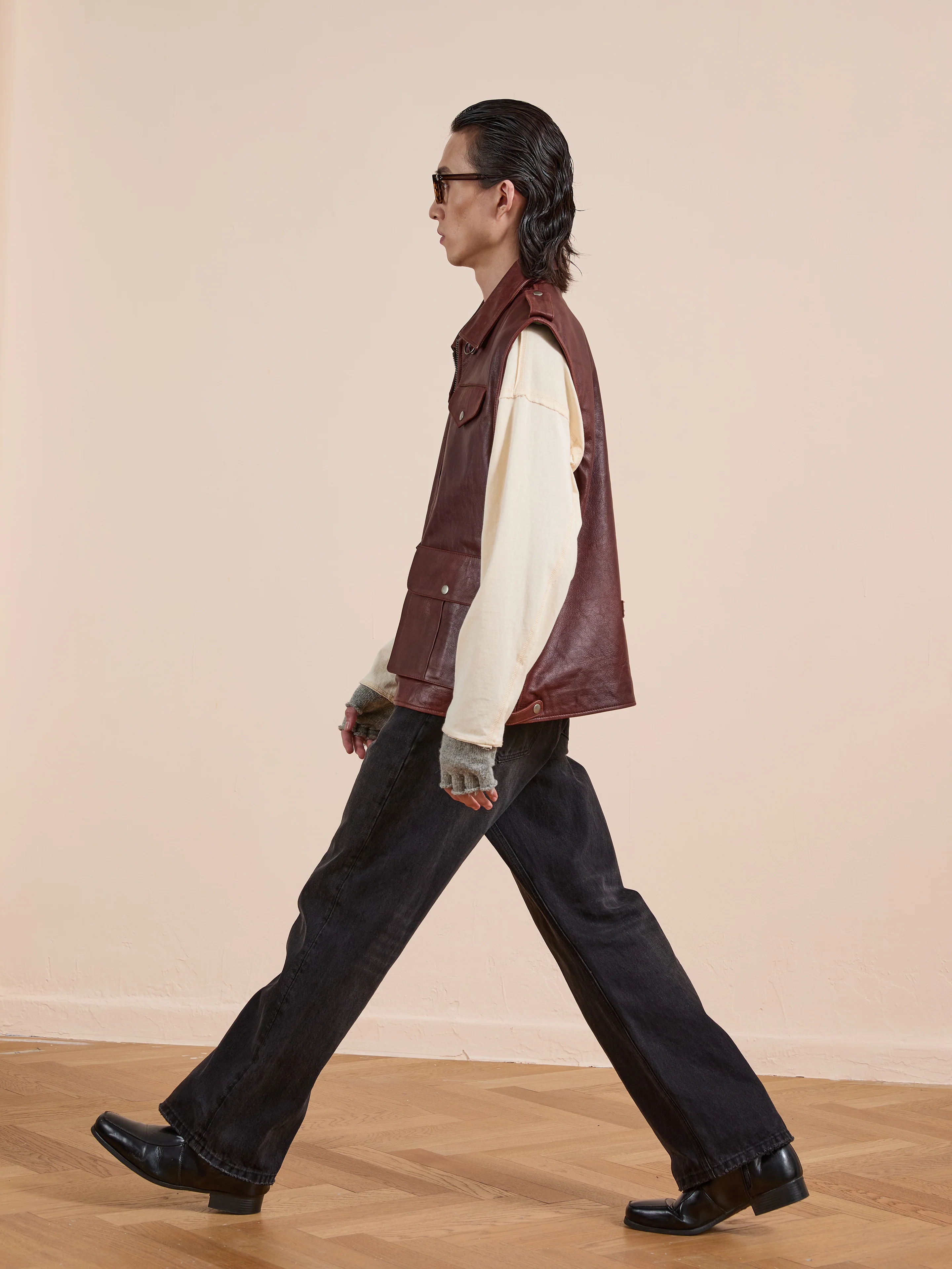 Leather Pocket Vest - Image 18