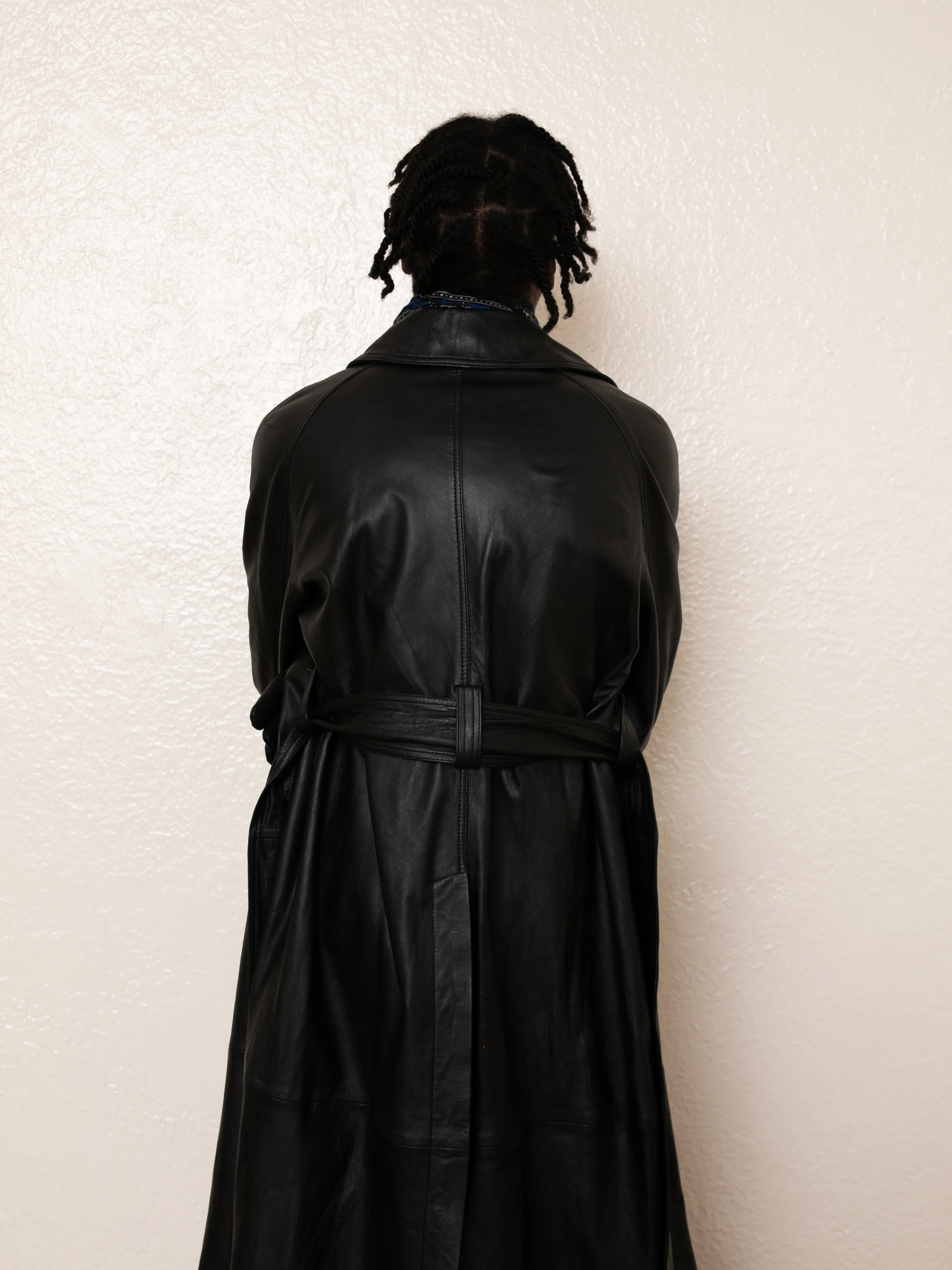 Leather Trench Coat - Image 18
