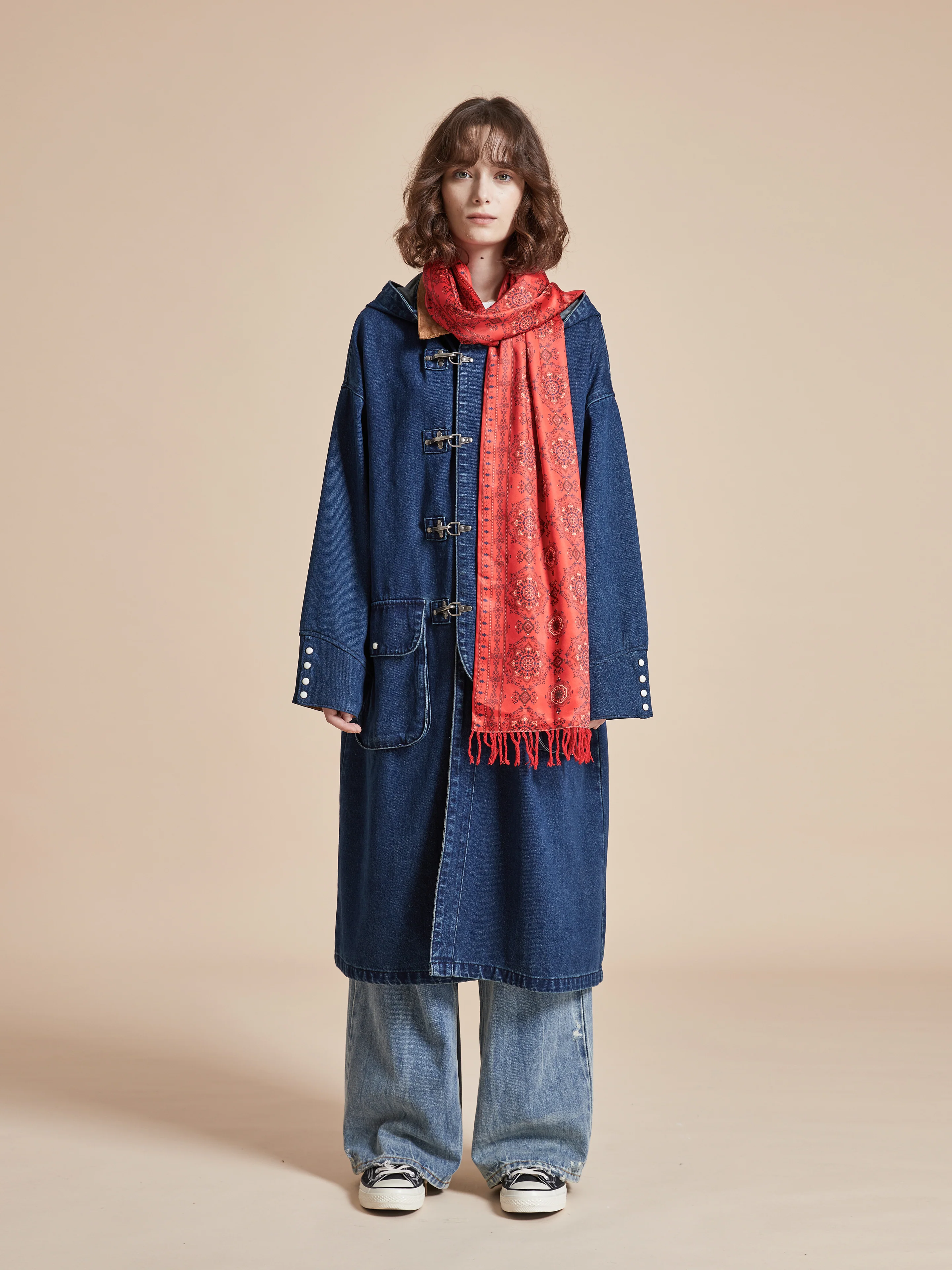 Sargasso Denim Buckle Coat - Image 13
