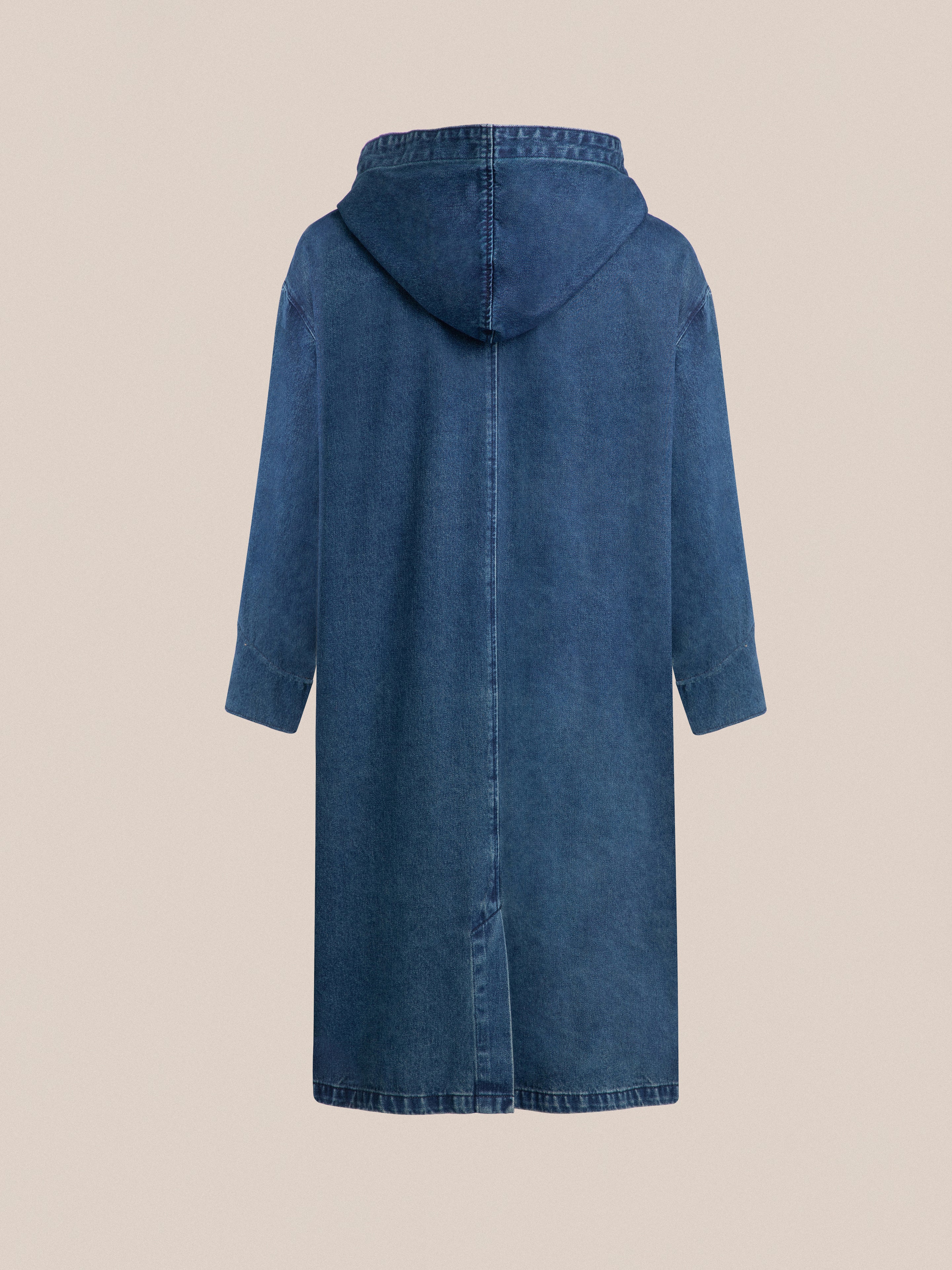 Sargasso Denim Buckle Coat - Image 6