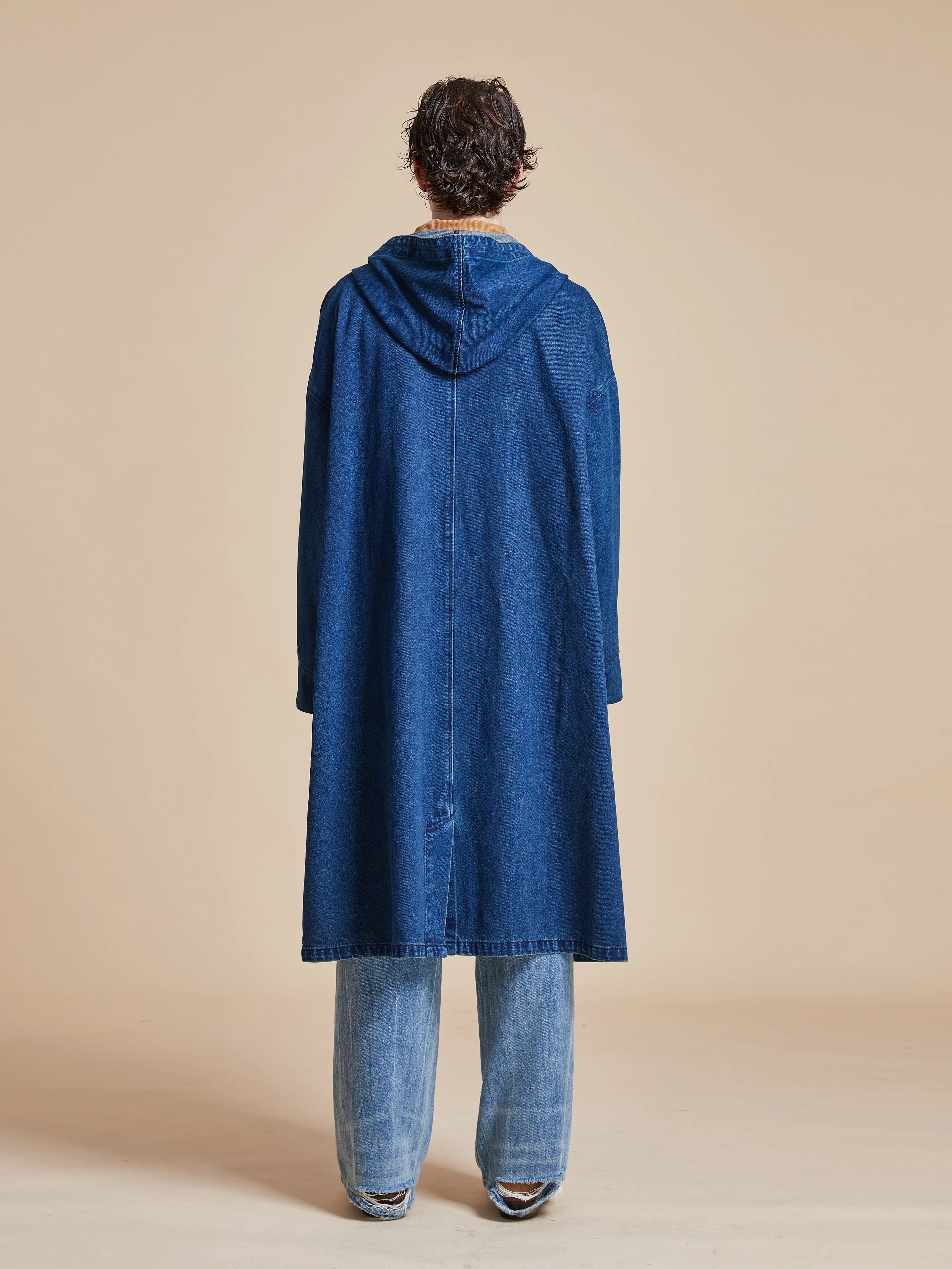 Sargasso Denim Buckle Coat - Image 9