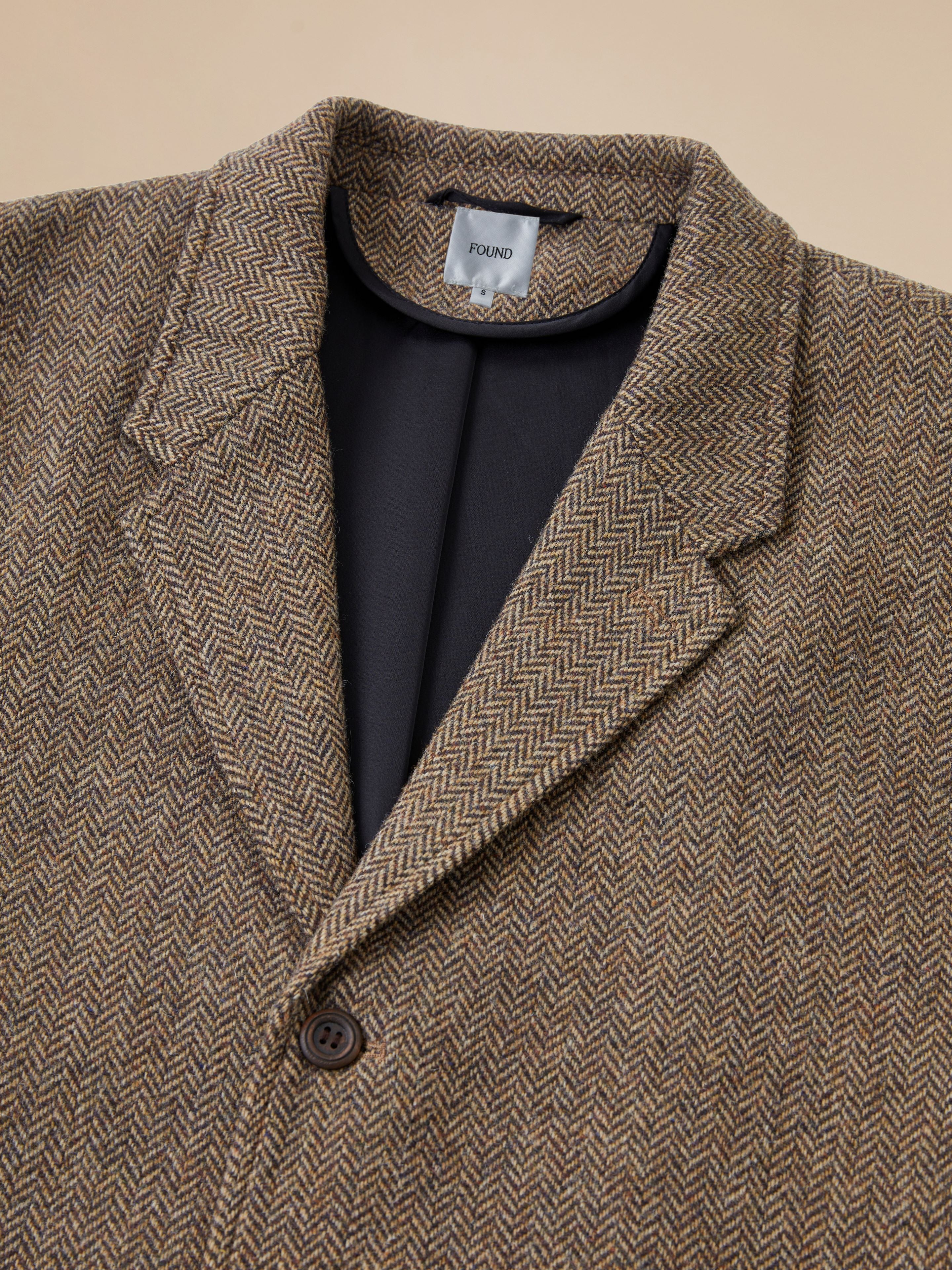 Elm Tweed Long Top Coat - Image 8