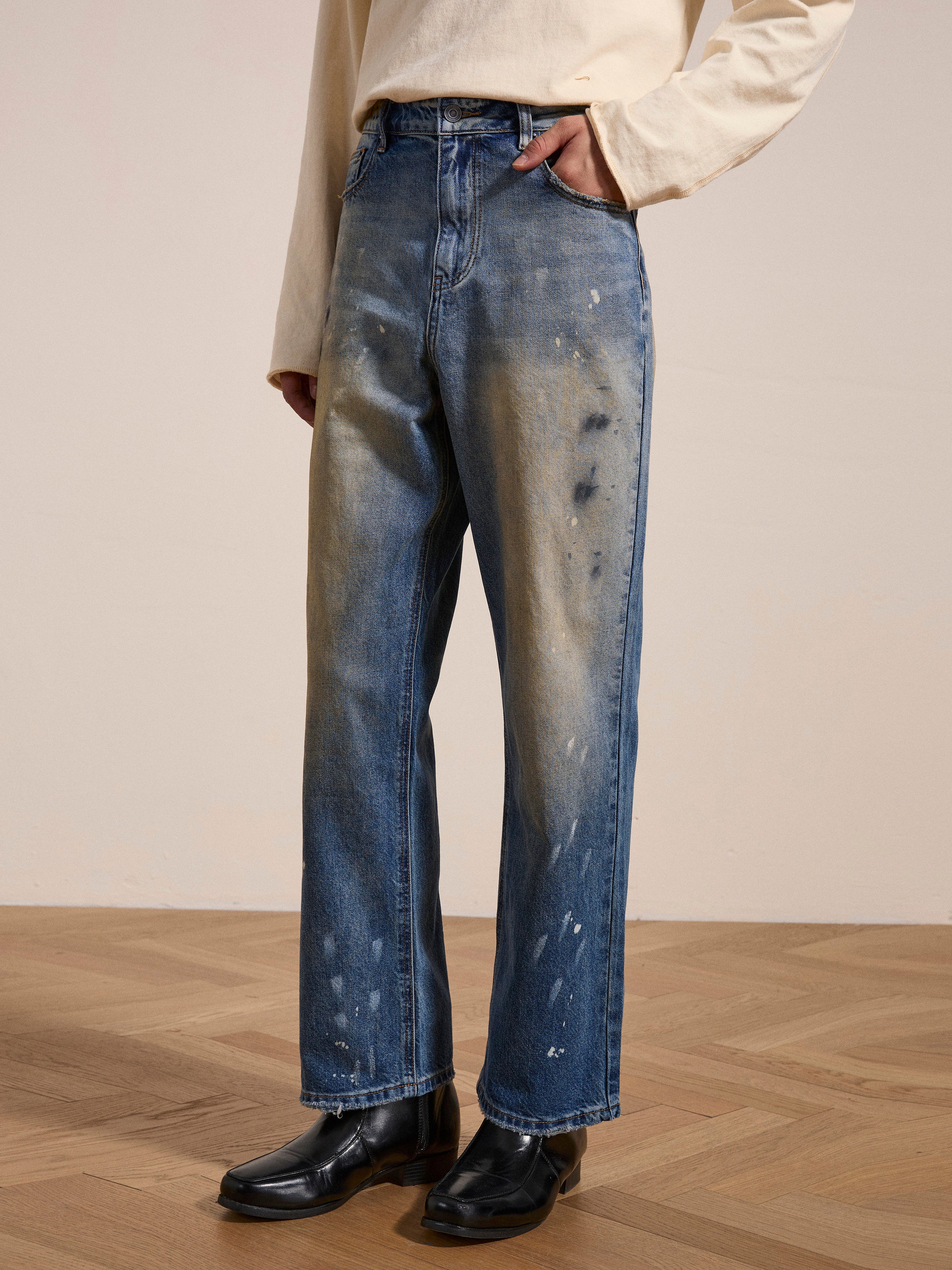 Monet Paint Jeans - Image 3