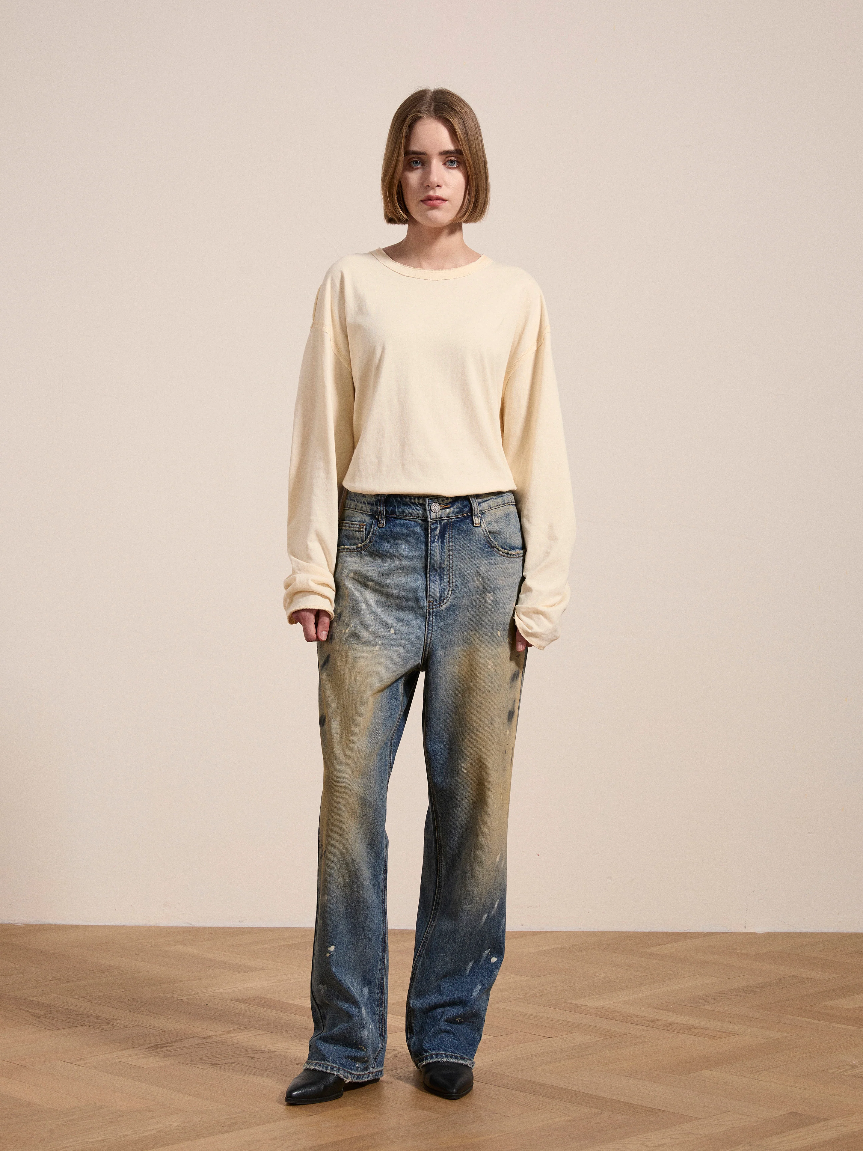 Monet Paint Jeans - Image 4