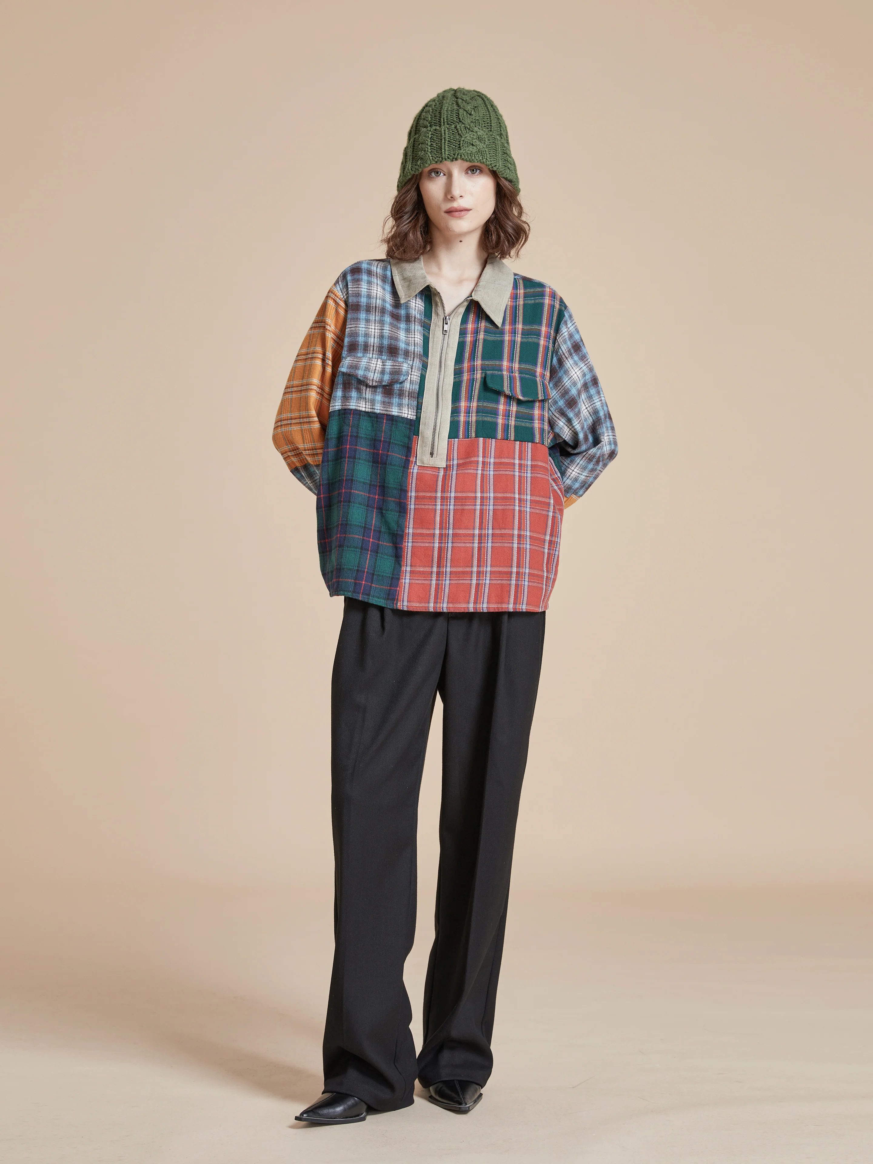 Multi Plaid Tartan Shirt - Image 3