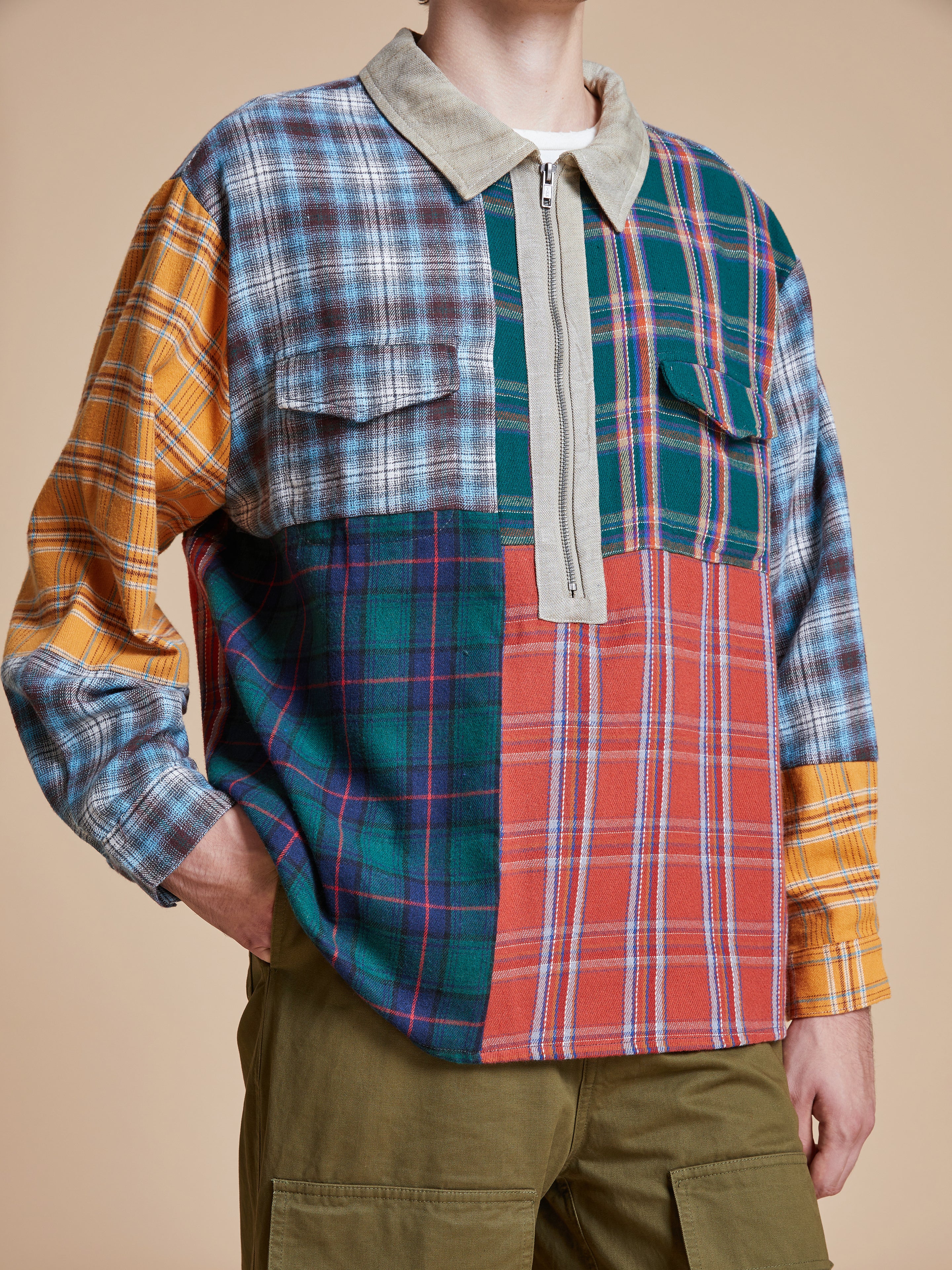 Multi Plaid Tartan Shirt - Image 4