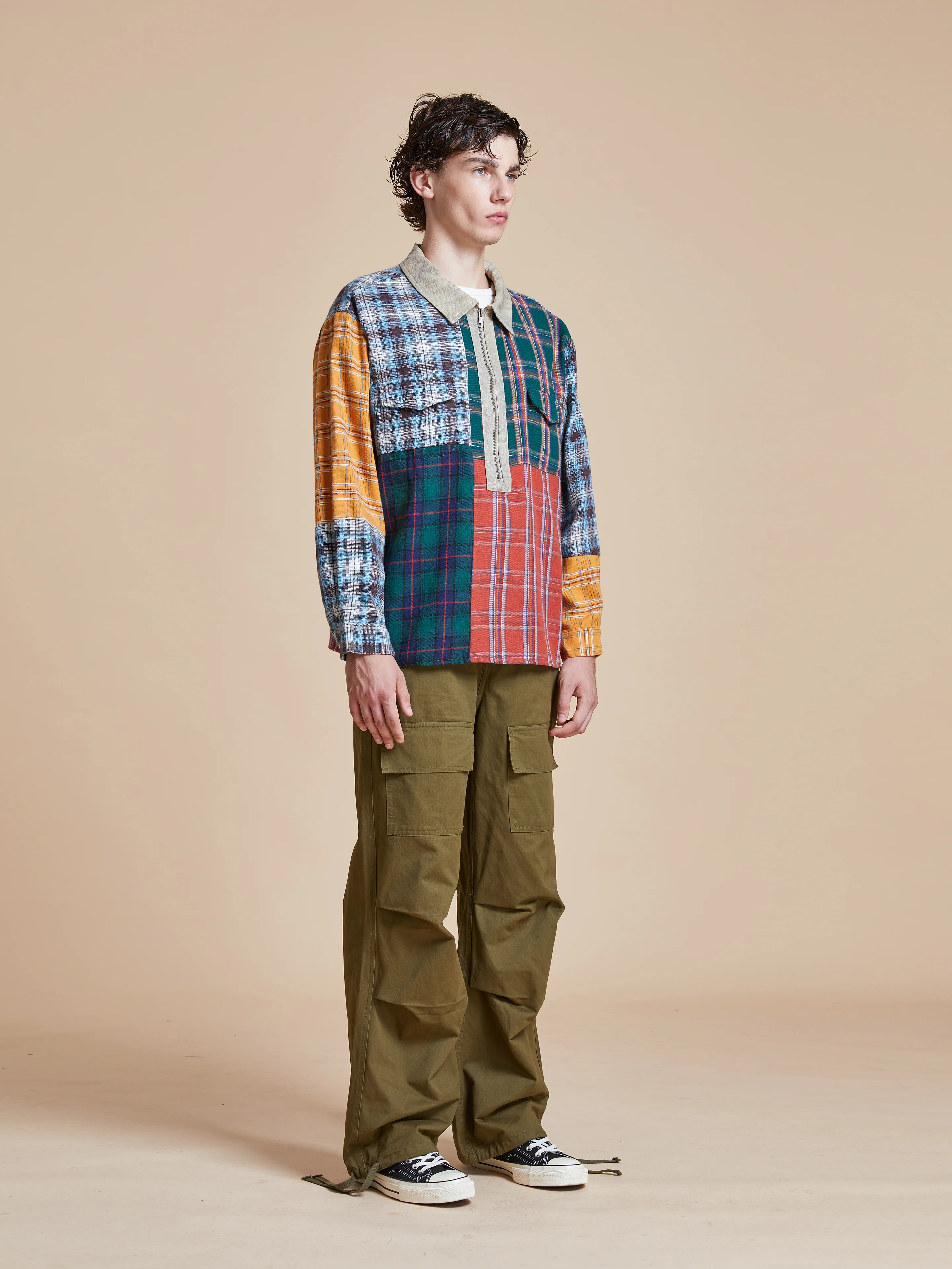 Multi Plaid Tartan Shirt - Image 9
