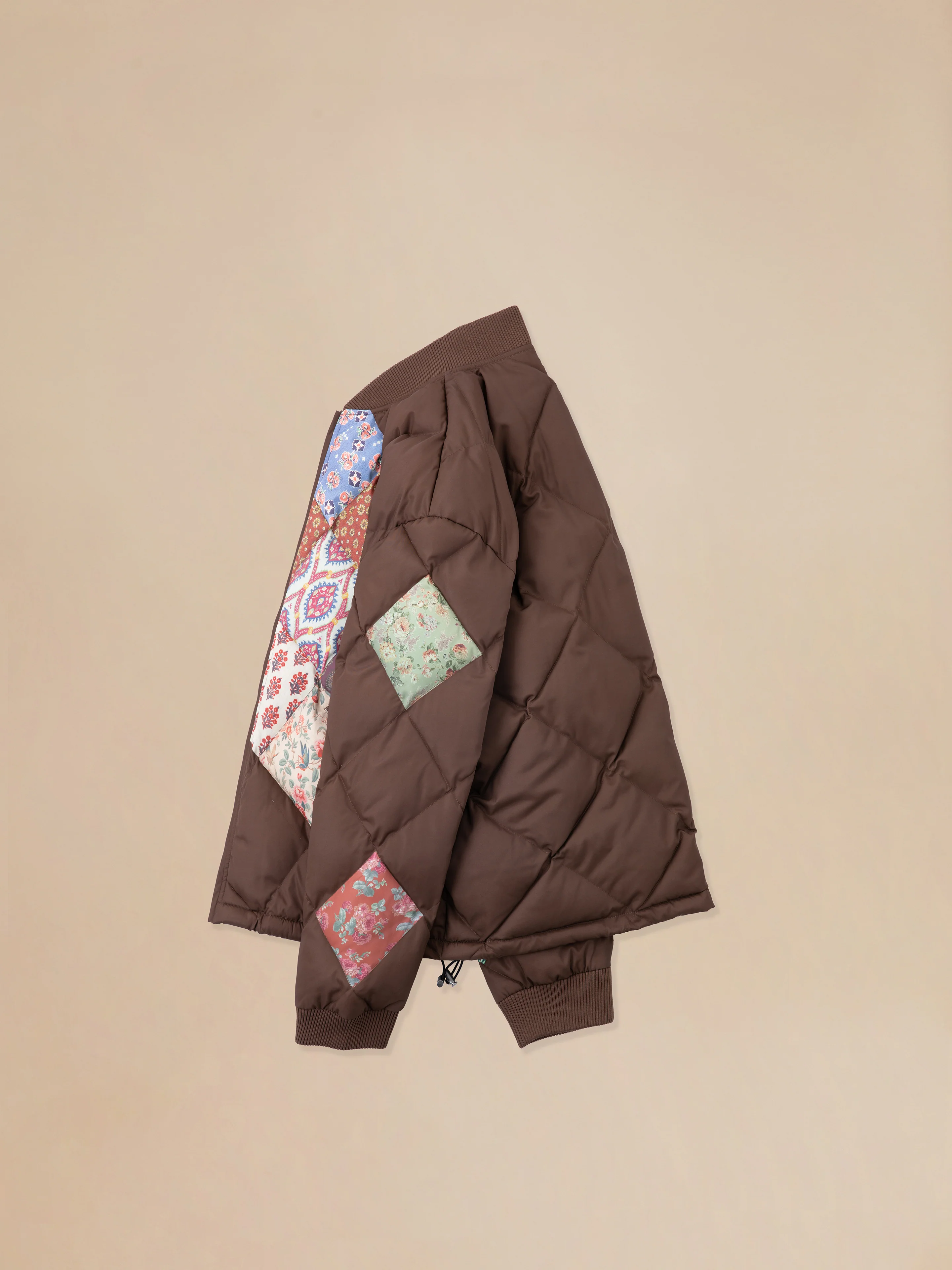 Diamond Quilt Patchwork Jacket - Image 15