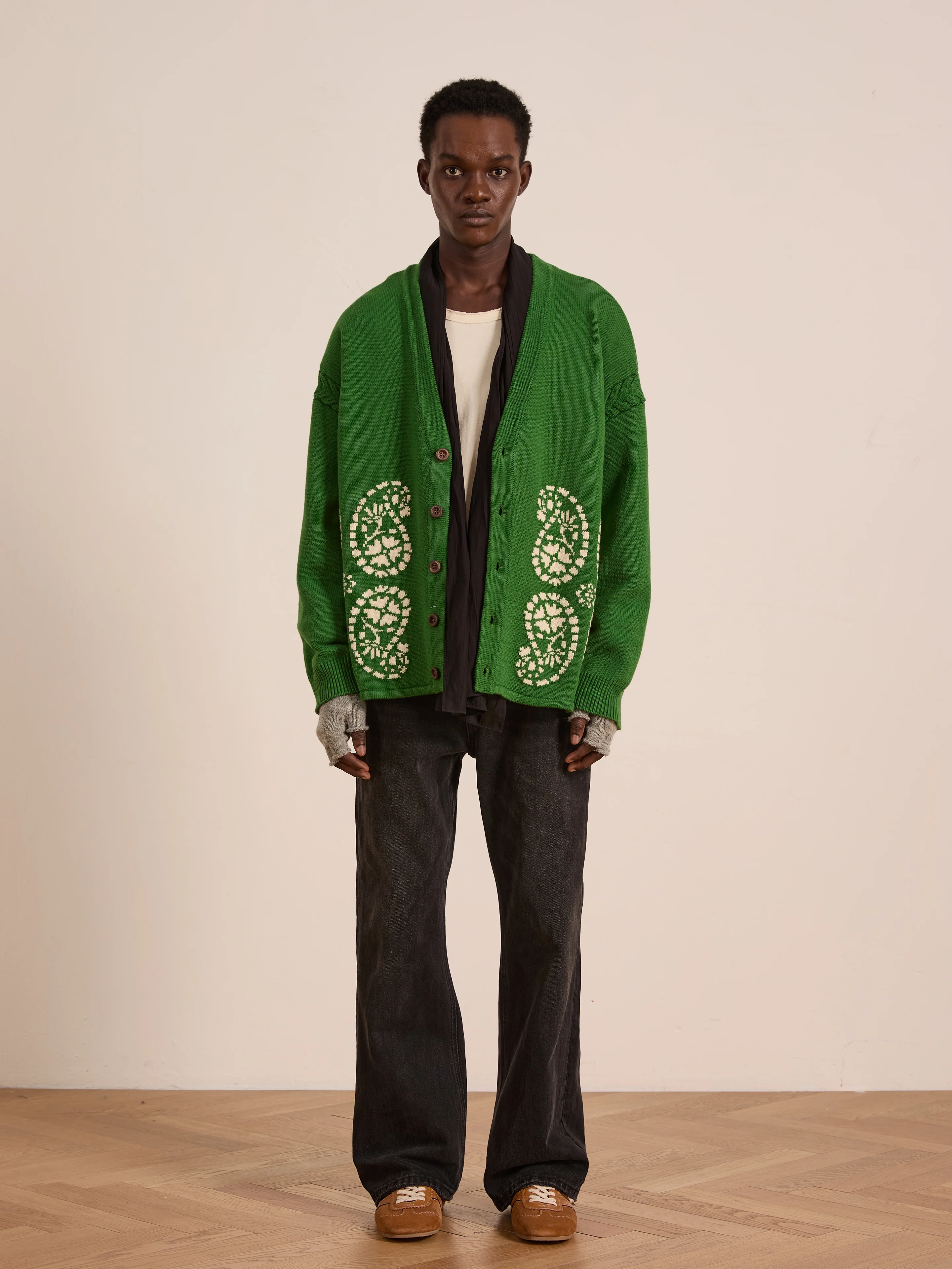 Paisley Knit Cardigan - Image 12