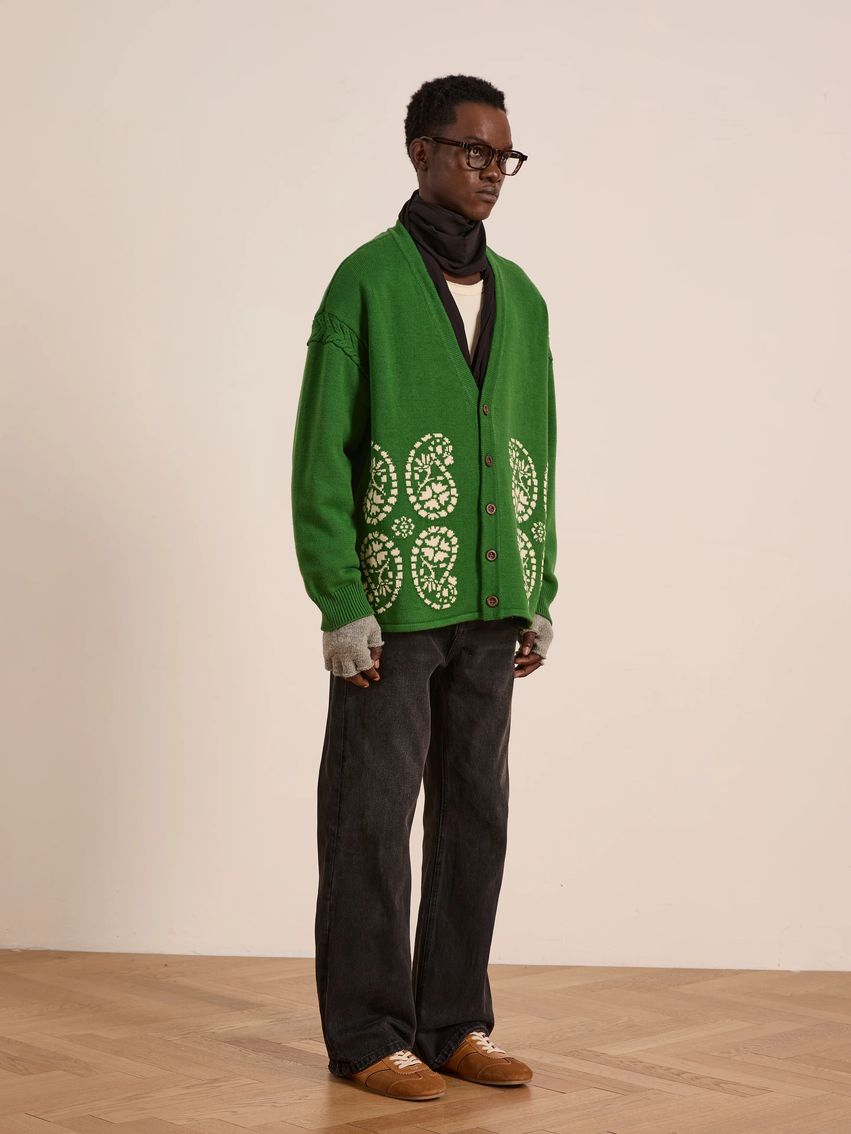 Paisley Knit Cardigan - Image 13