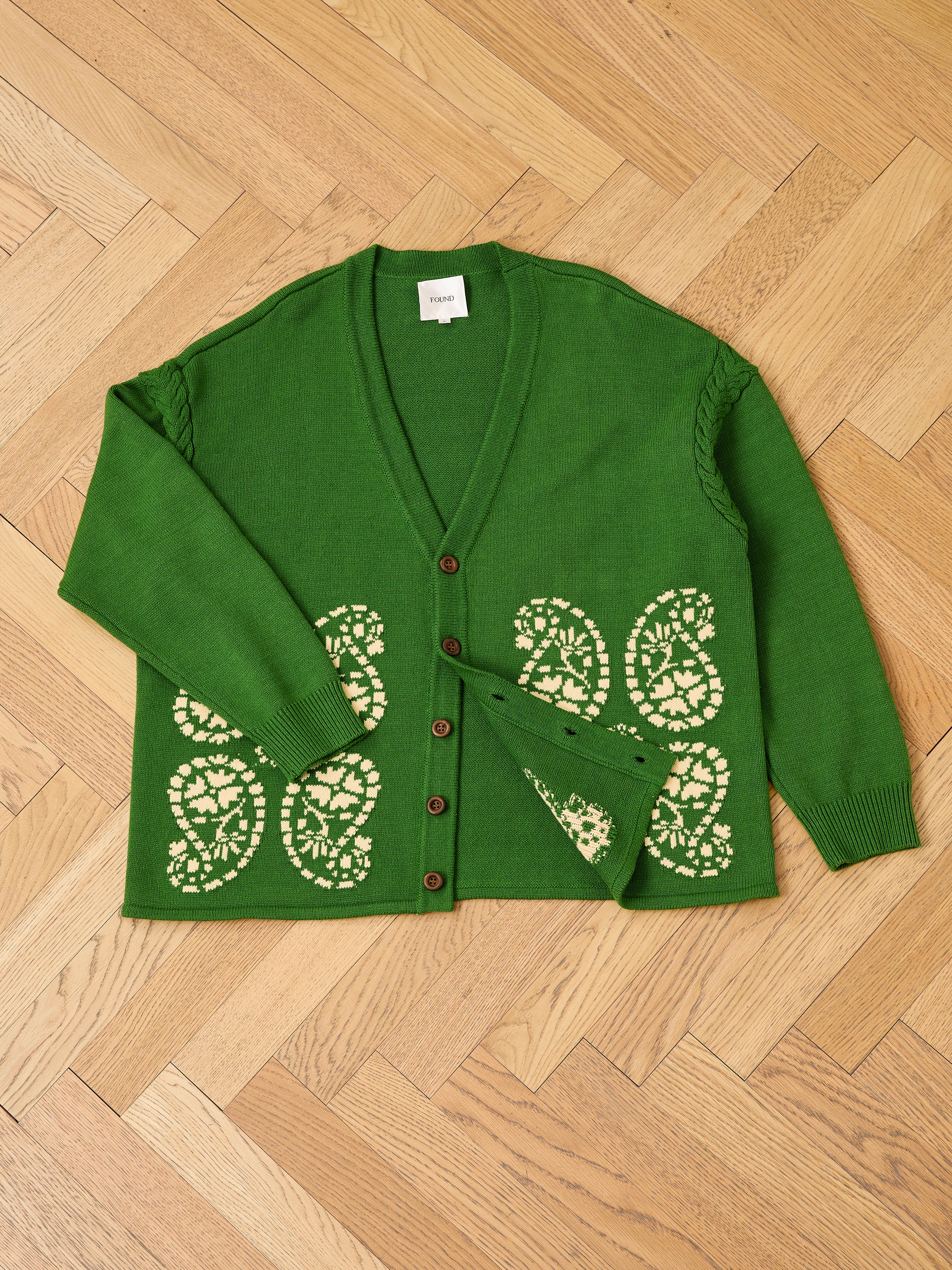 Paisley Knit Cardigan - Image 9