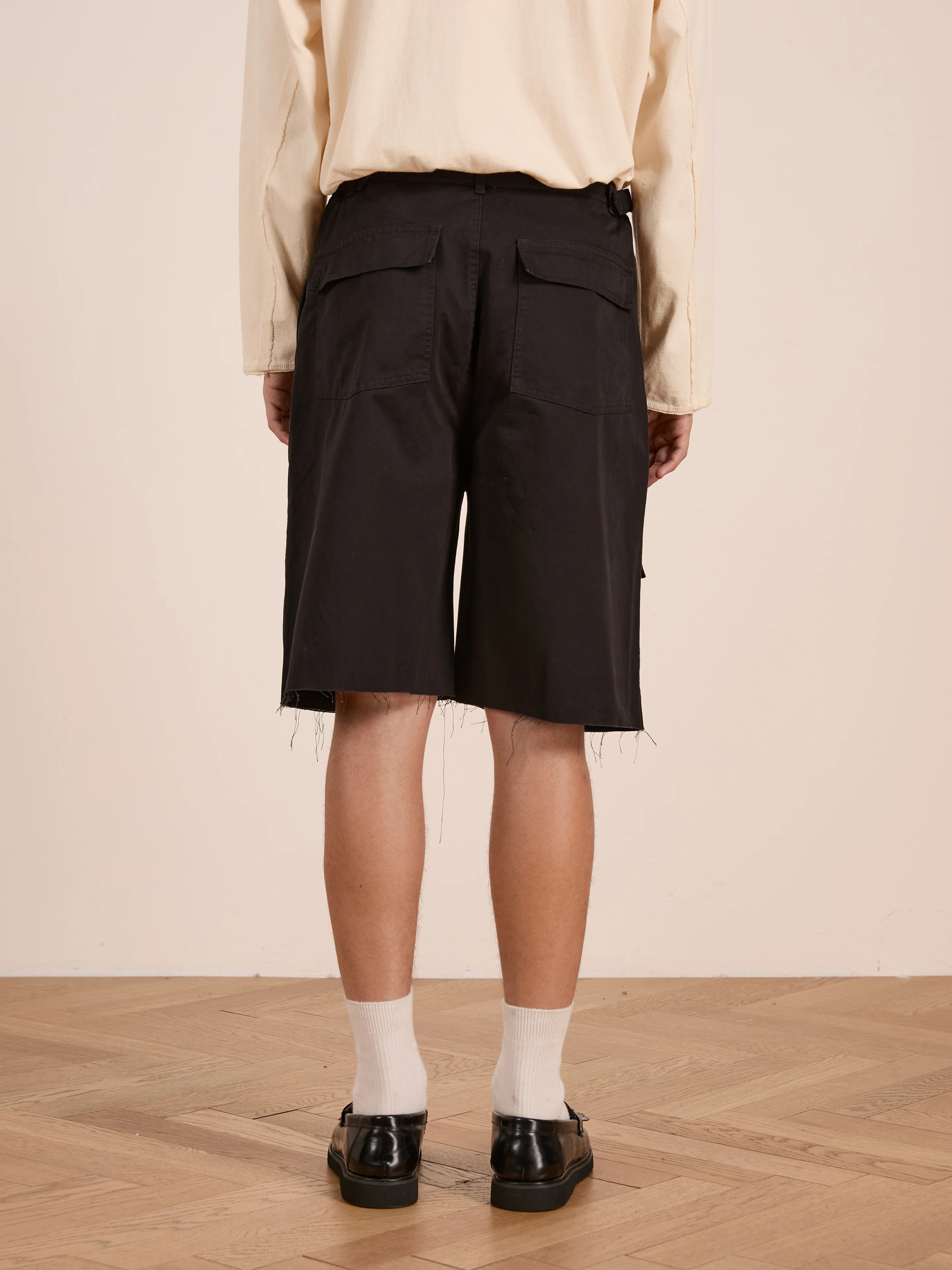 Parachute Cargo Twill Shorts - Image 3