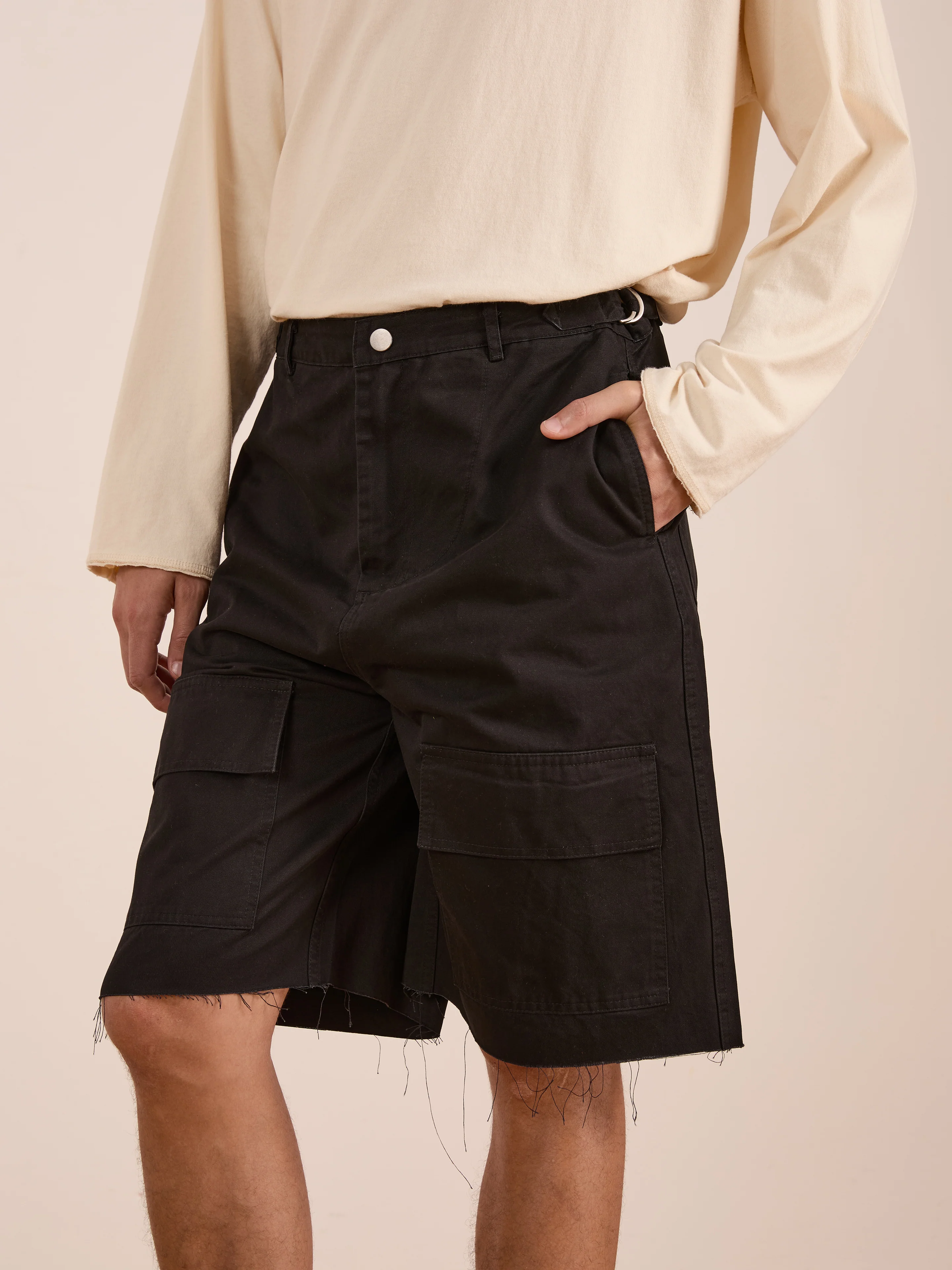 Parachute Cargo Twill Shorts - Image 4