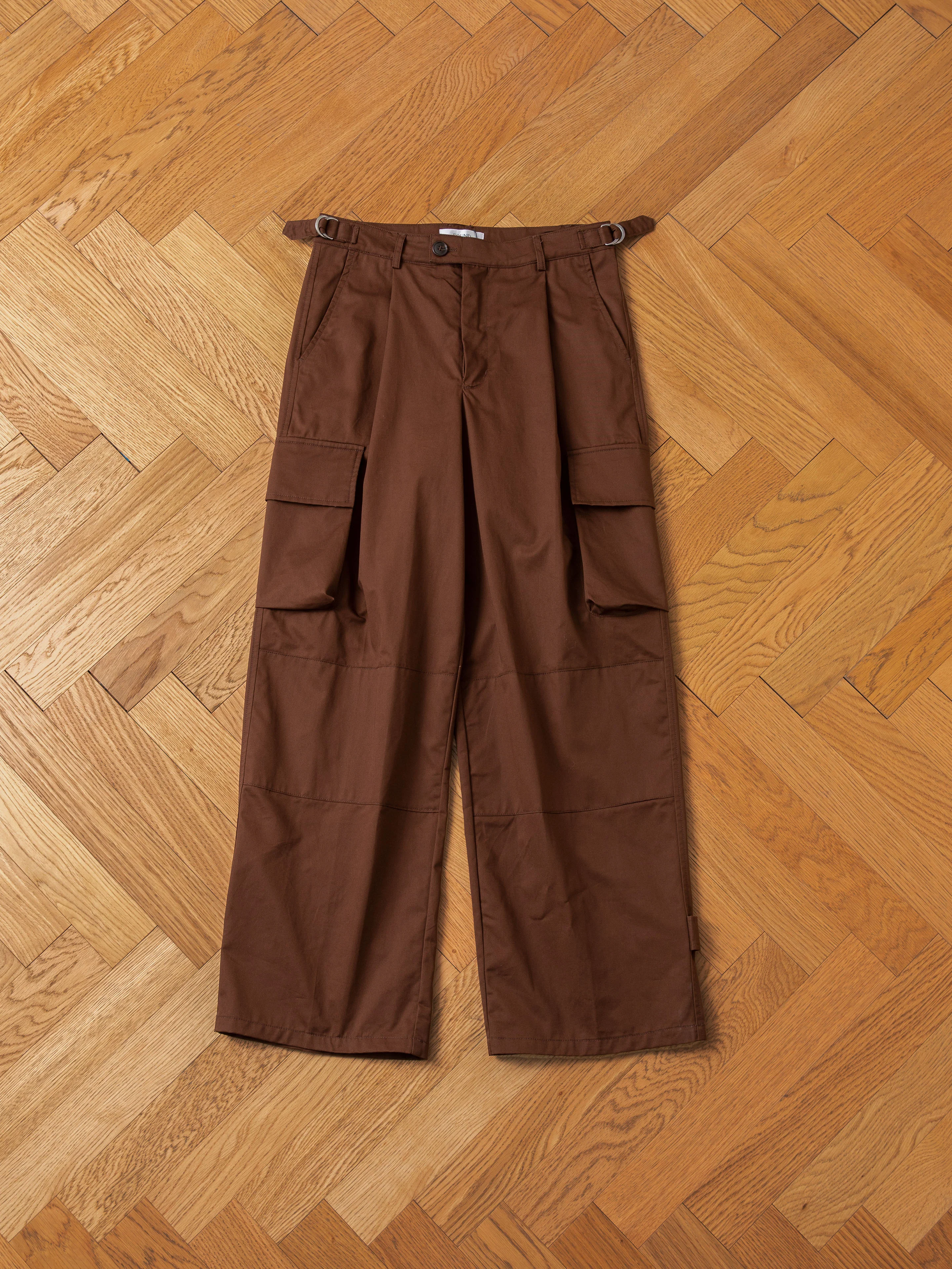 Pleated Pocket Trousers - Image 8
