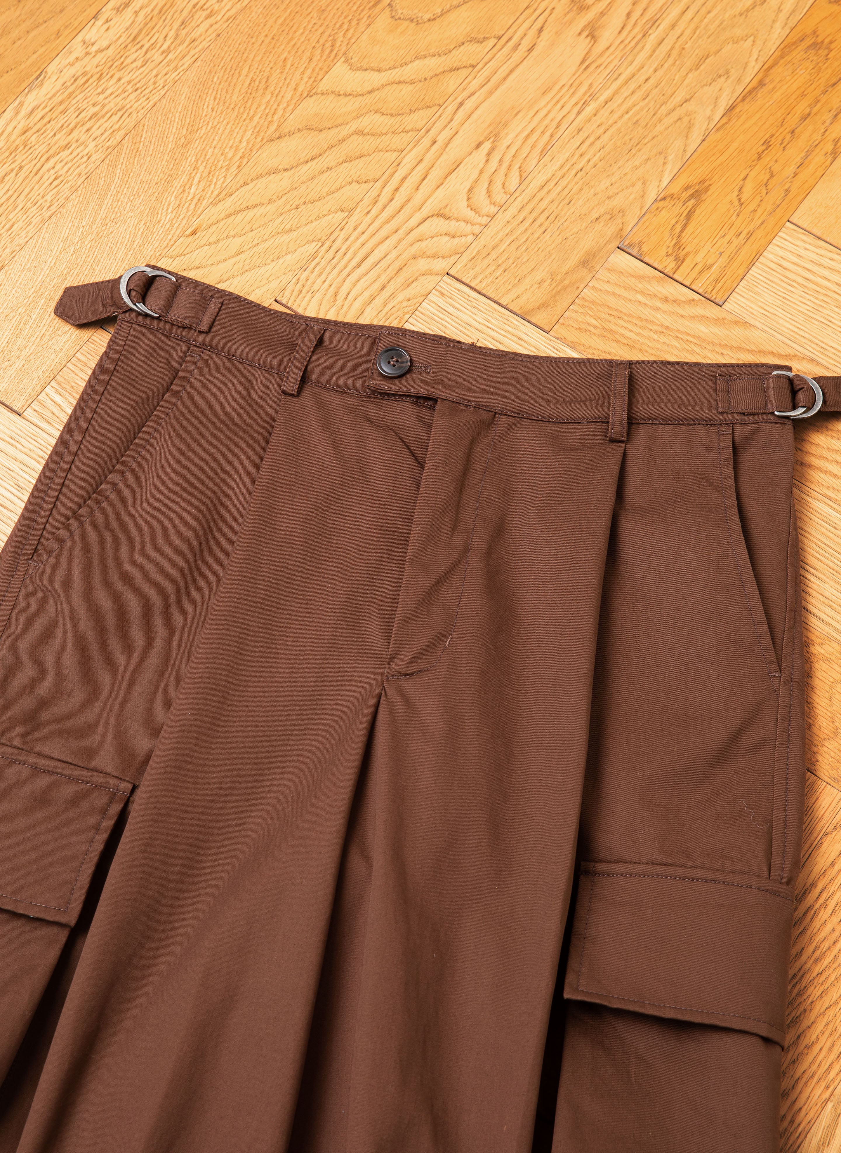 Pleated Pocket Trousers - Image 9