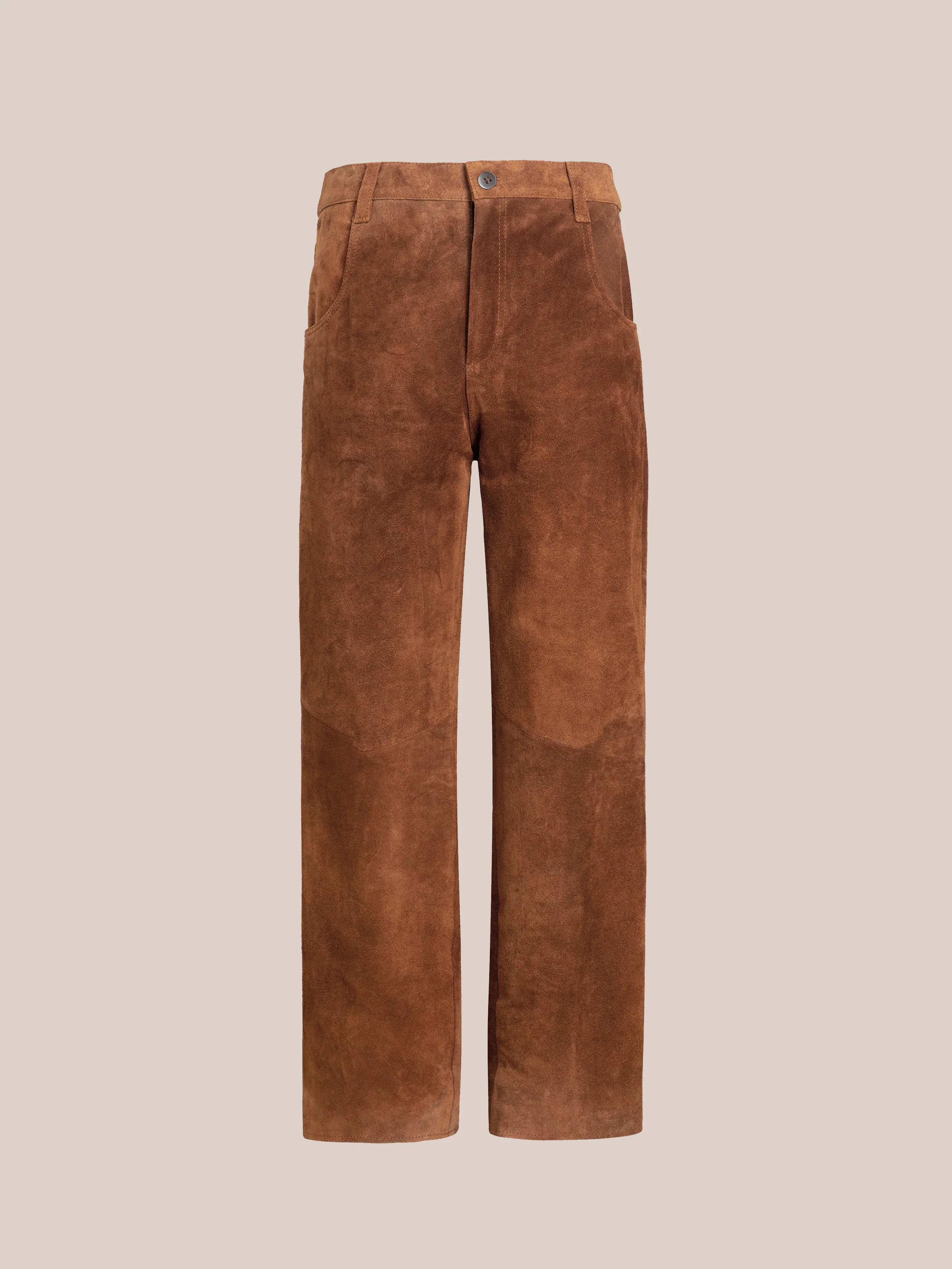 Suede Moto Pants - Image 4